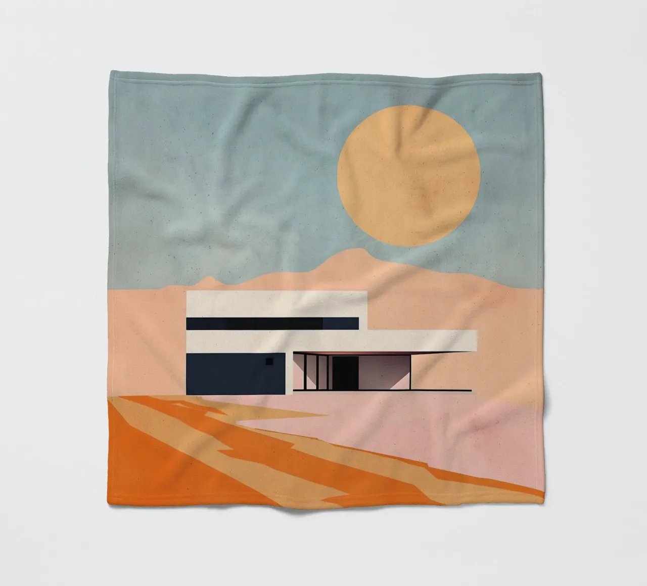 Bauhaus coperta in pile da Nikis Art Studio