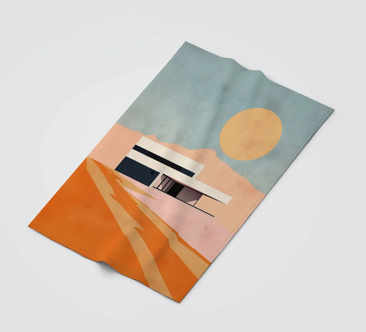 Bauhaus coperta in pile da Nikis Art Studio