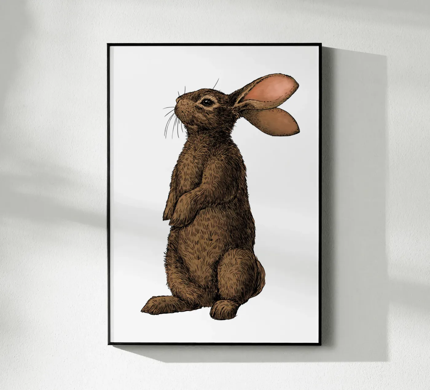 Rabbit plexiglass da Painted animals