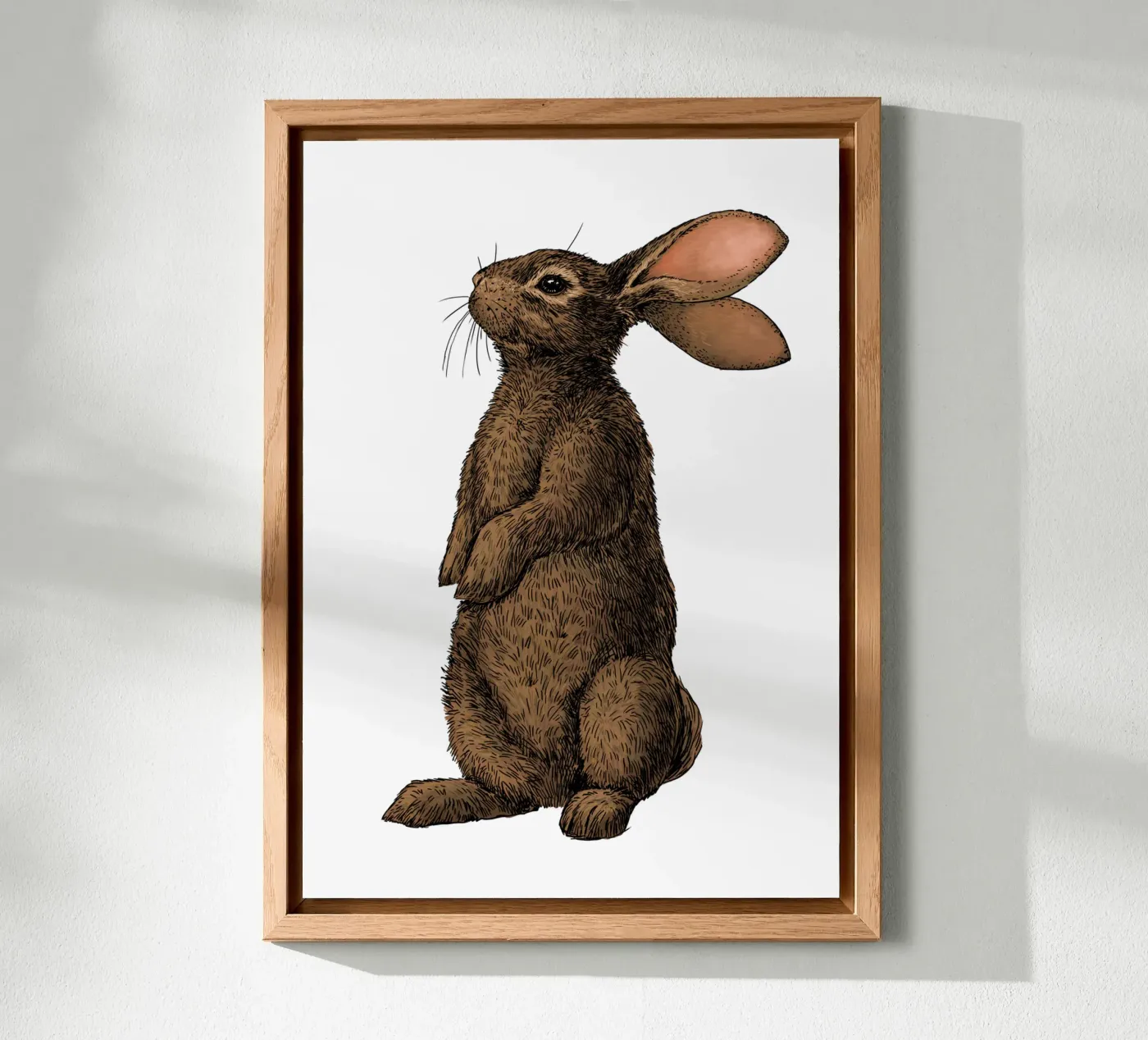 Rabbit forex plate by Painted animals