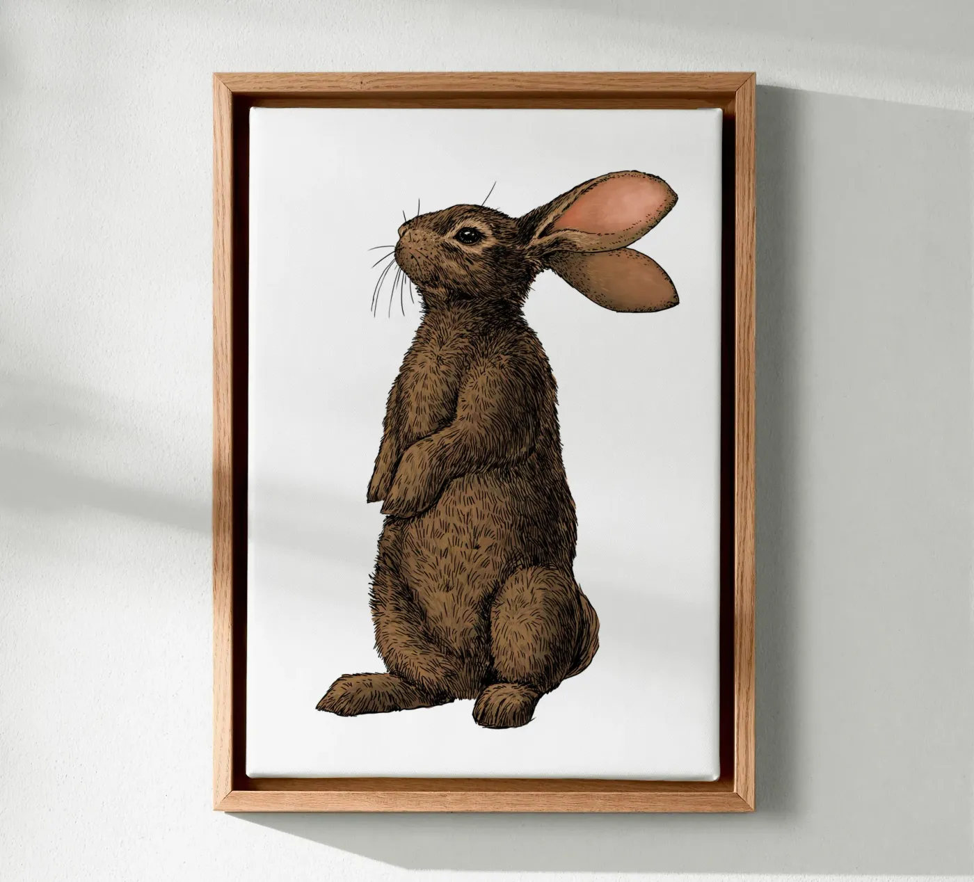 Rabbit tela da Painted animals