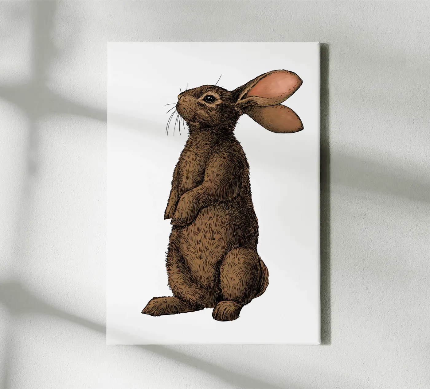Rabbit tela da Painted animals