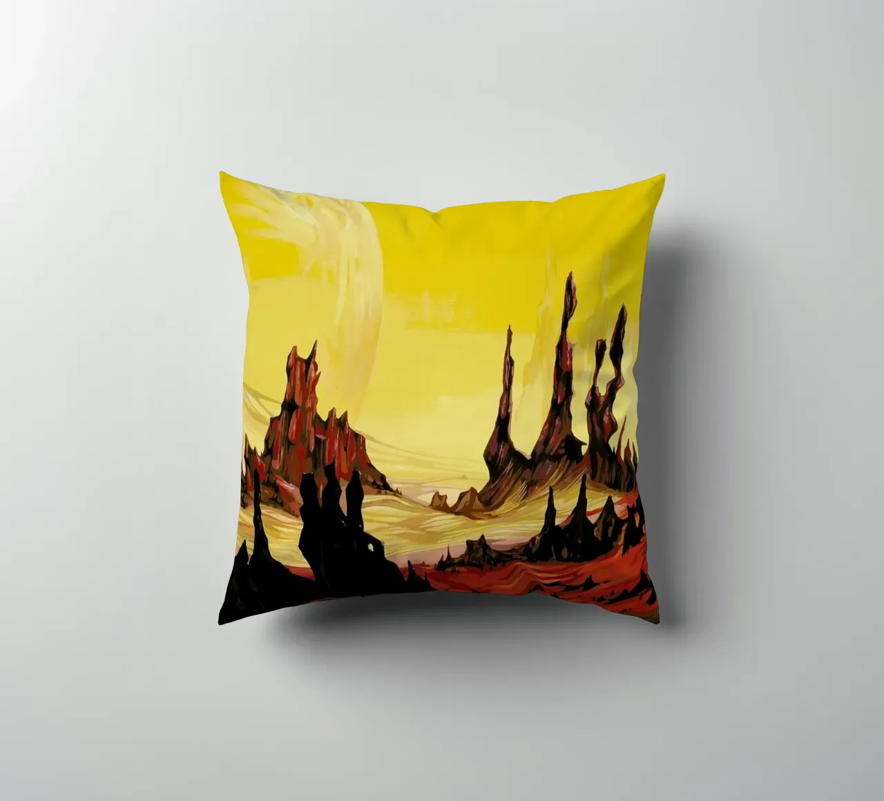 Red Desert cuscino da Naito Shinpei