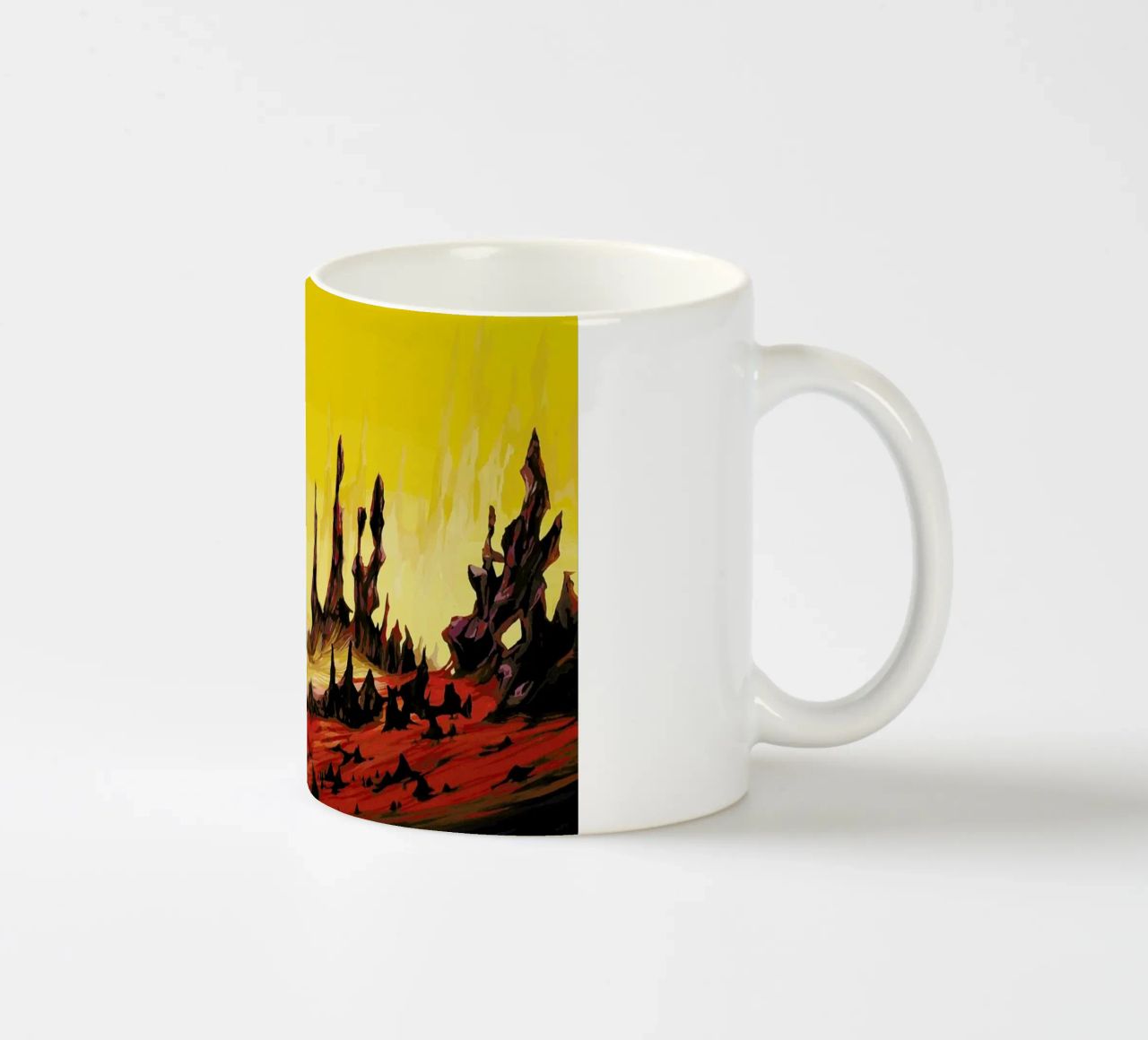 Red Desert tazza in ceramica da Naito Shinpei