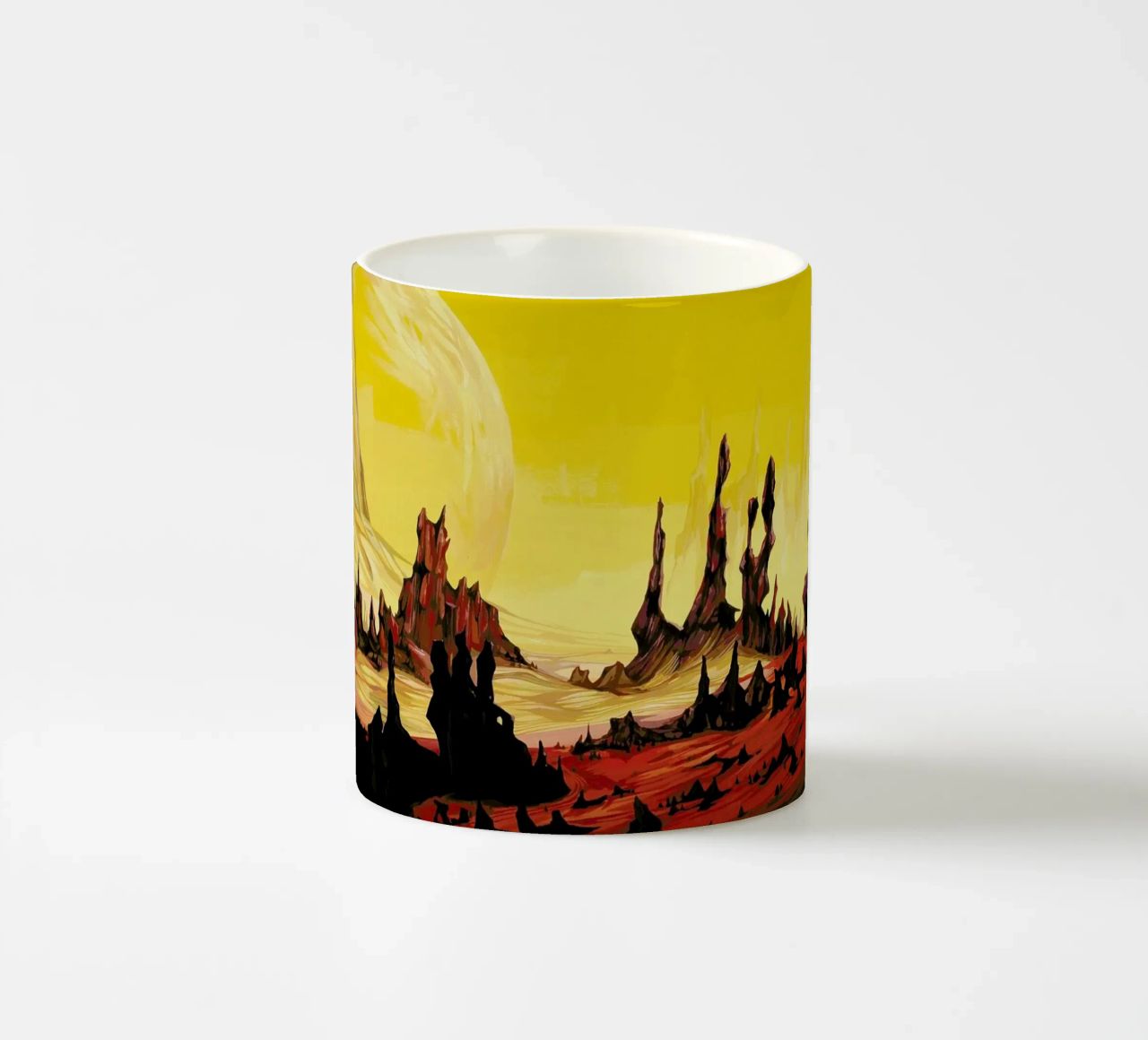 Red Desert tazza in ceramica da Naito Shinpei