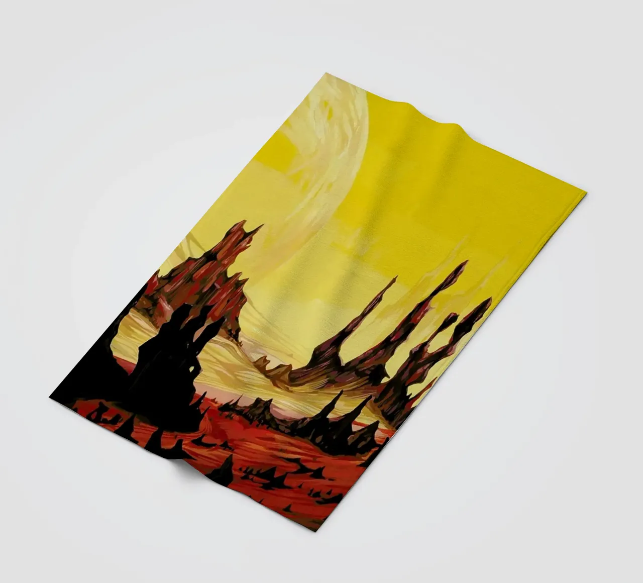 Red Desert coperta in pile da Naito Shinpei