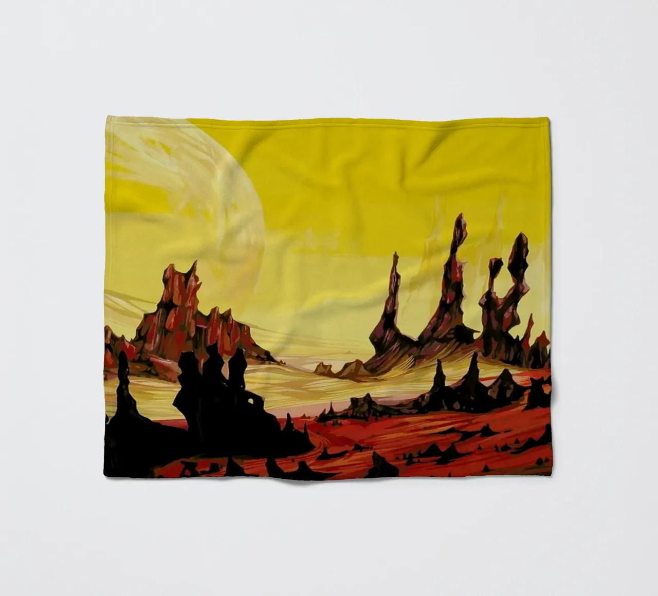 Red Desert coperta in pile da Naito Shinpei