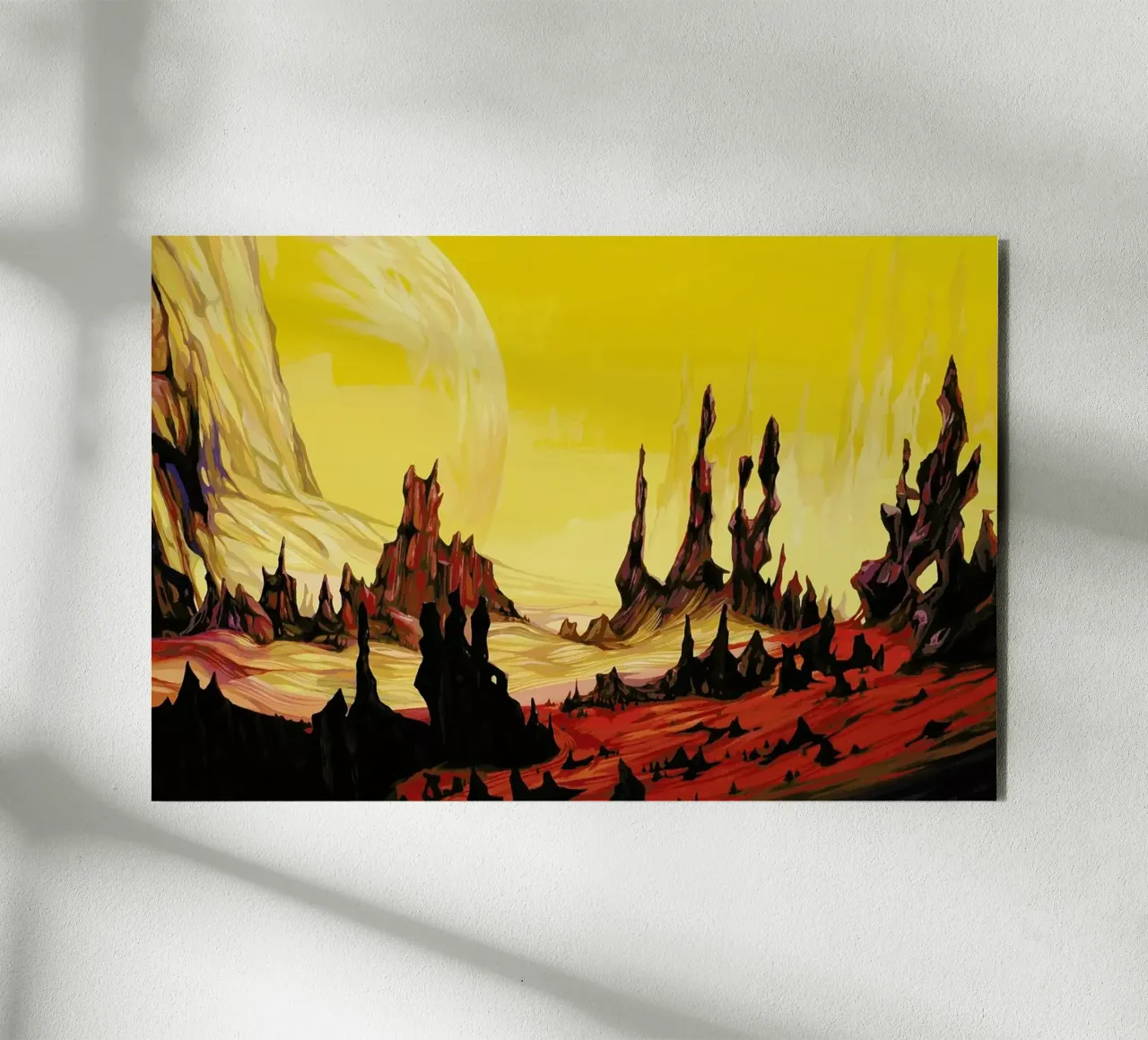 Red Desert alluminio dibond da Naito Shinpei