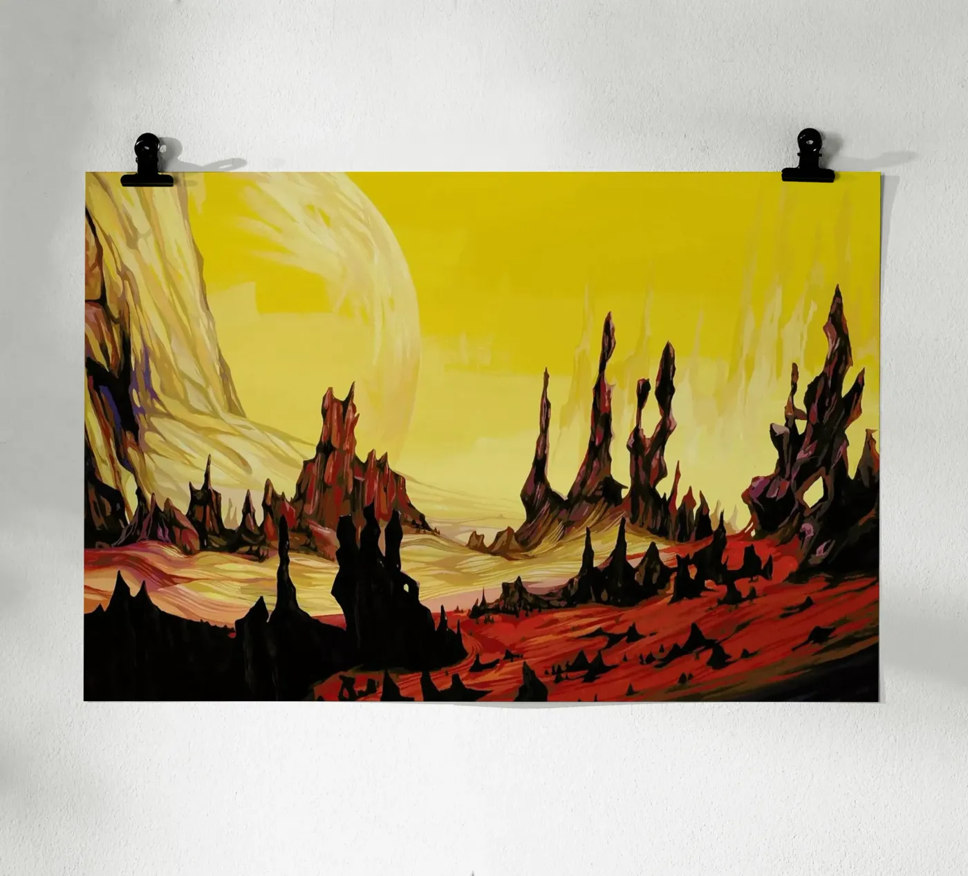 Red Desert poster da Naito Shinpei