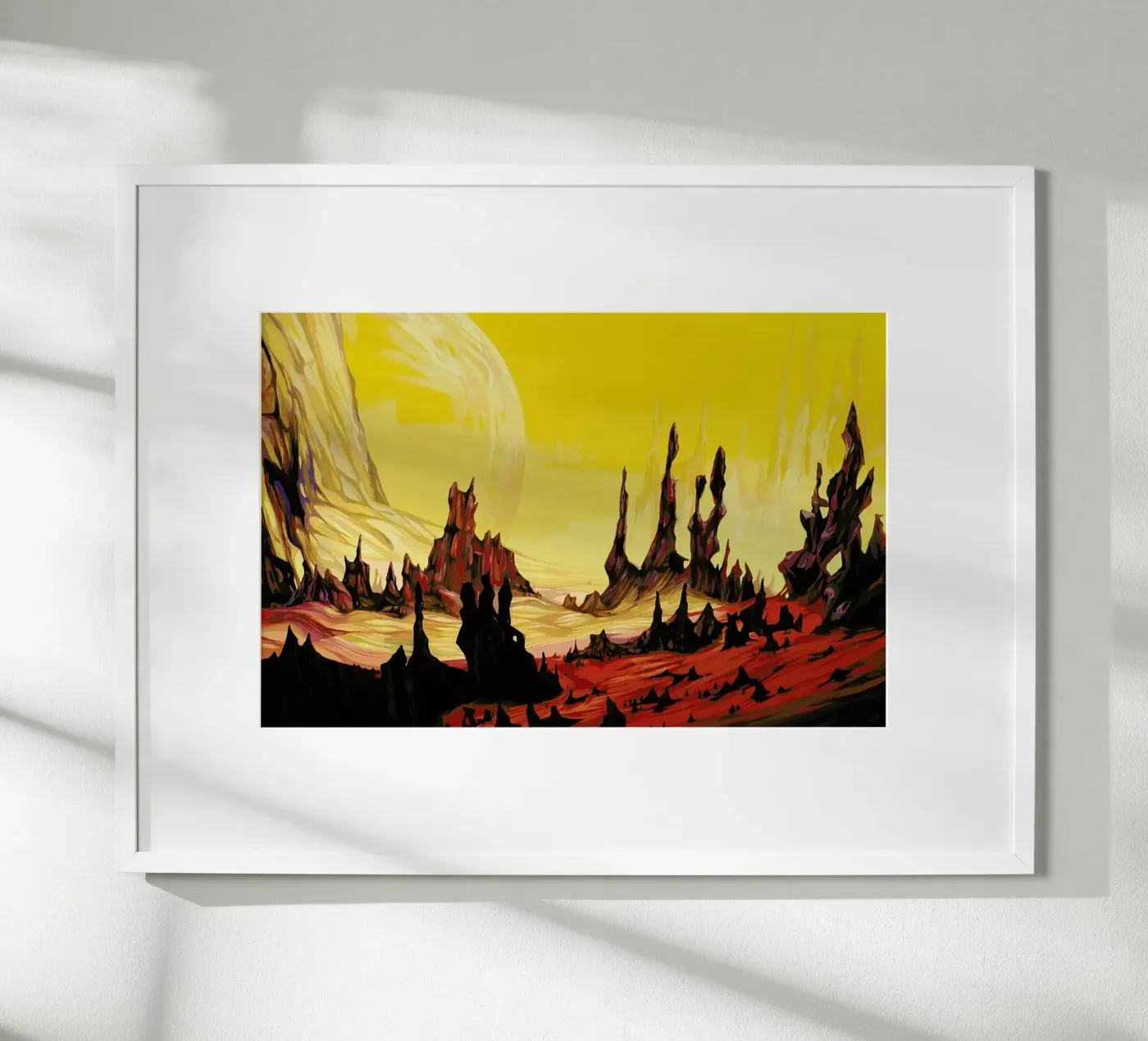 Red Desert poster da Naito Shinpei