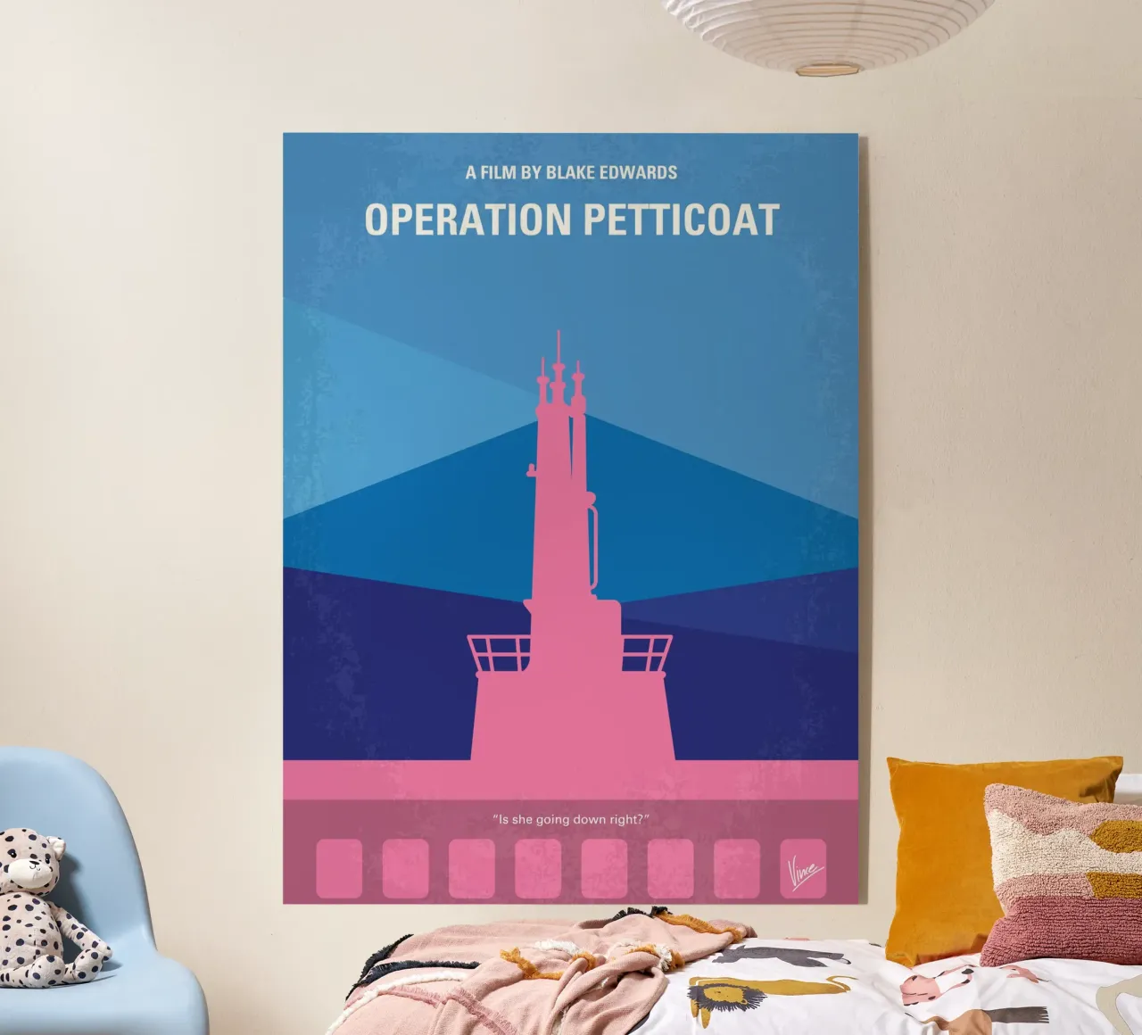 No867 My Operation Petticoat minimal movie metacrilato de Chungkong