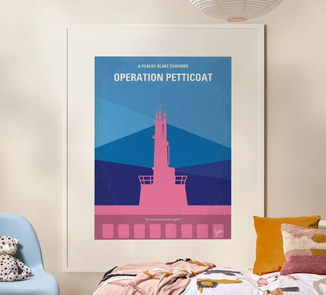 No867 My Operation Petticoat minimal movie hahnemühle de Chungkong
