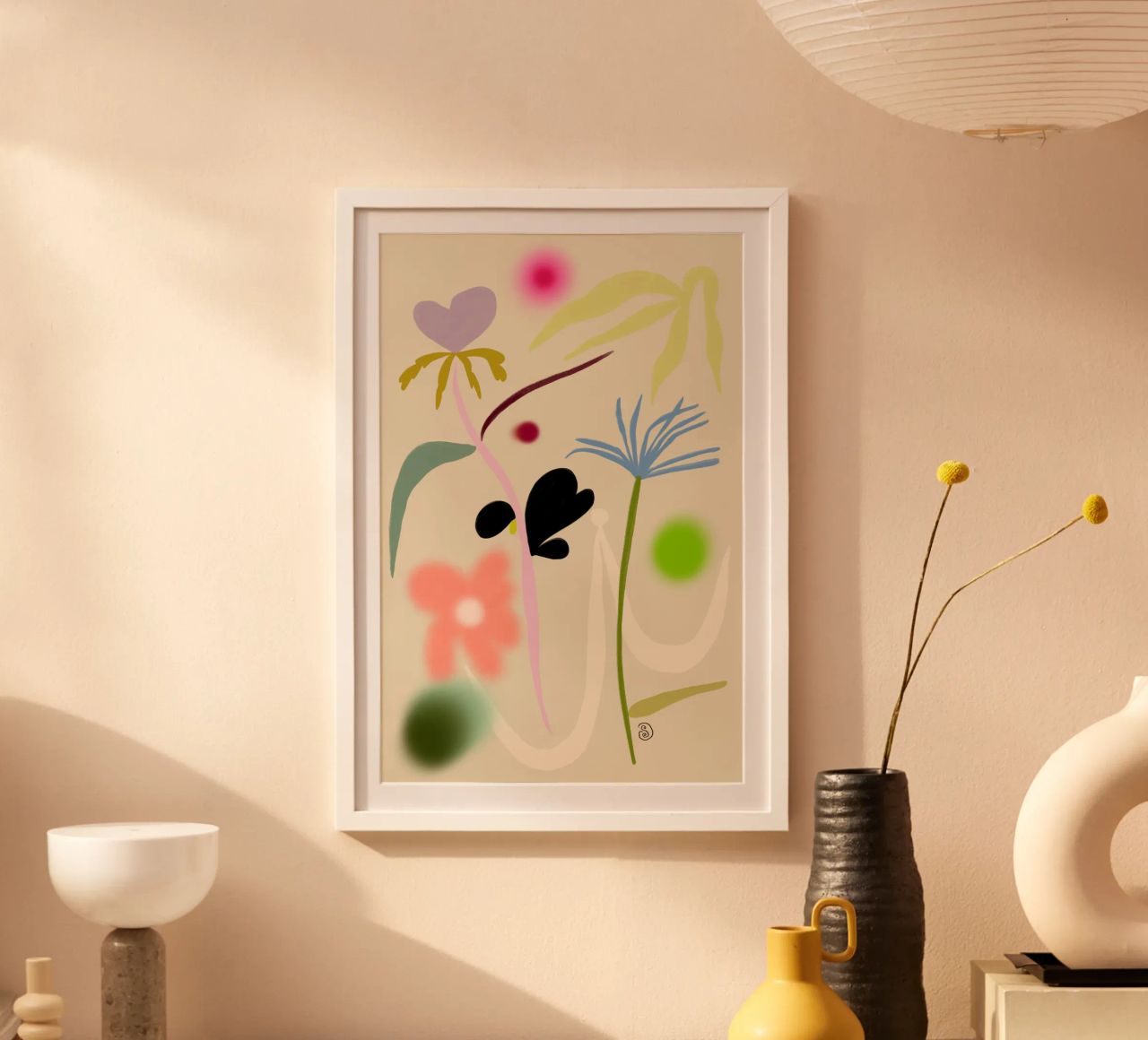 I FIORI SILENZIOSI DANZANO poster da Sandra Poliakov