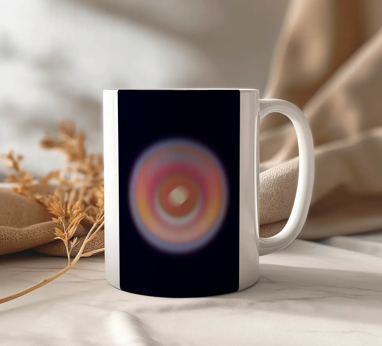 Movement I taza de cerámica de Galaxy Eyes