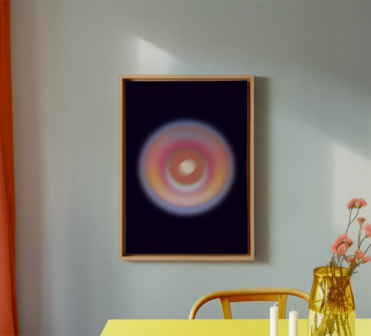 Movement I tela con Cornice a cassetta da Galaxy Eyes