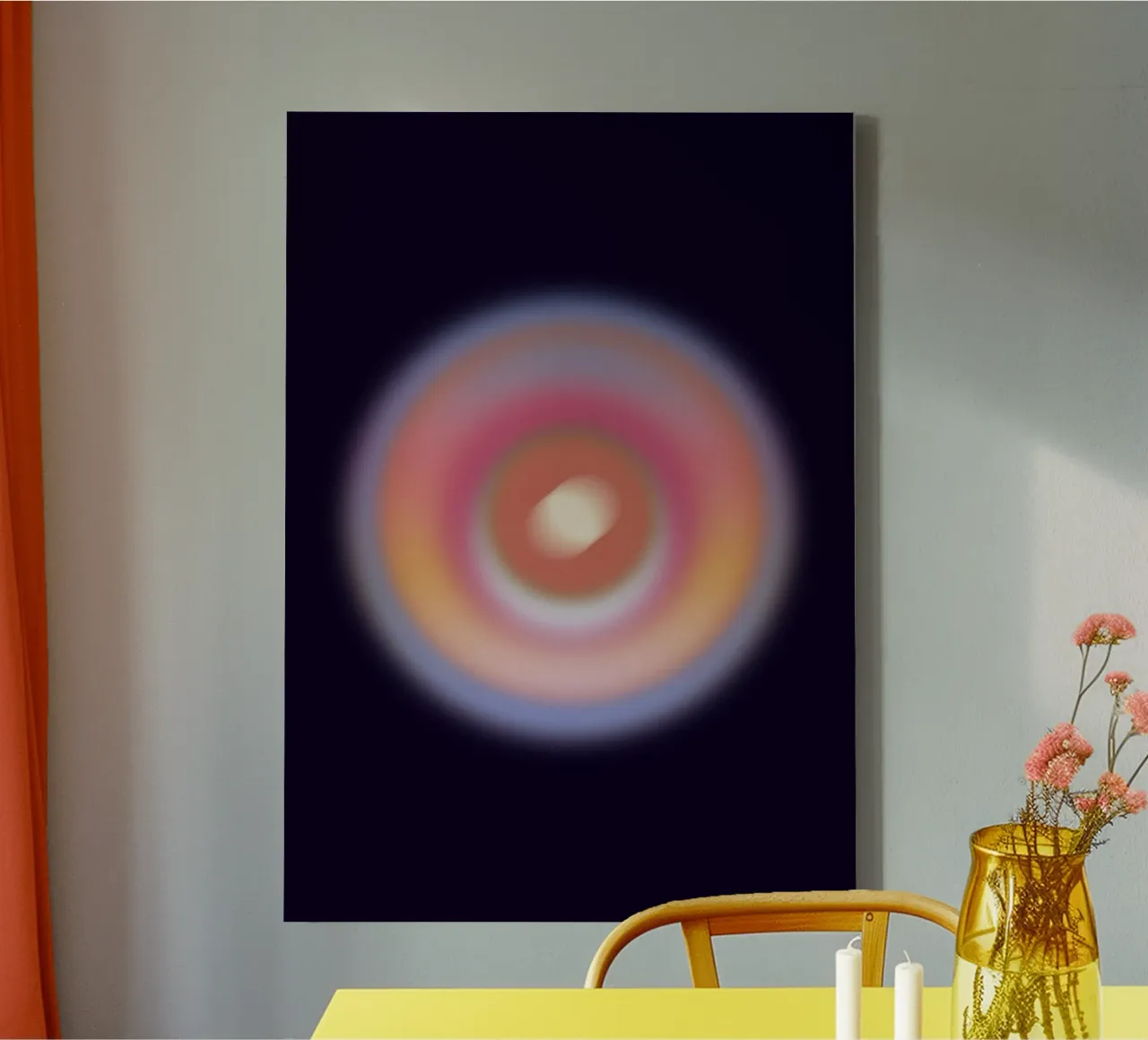 Movement I tela con Cornice a cassetta da Galaxy Eyes