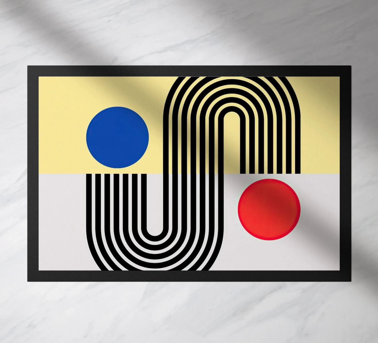 Bauhaus felpudo de Nikis Art Studio