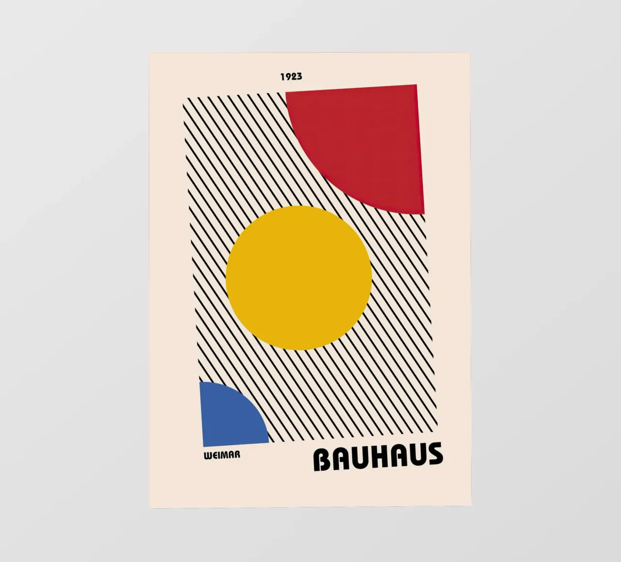 Bauhaus telo in pvc da Nikis Art Studio