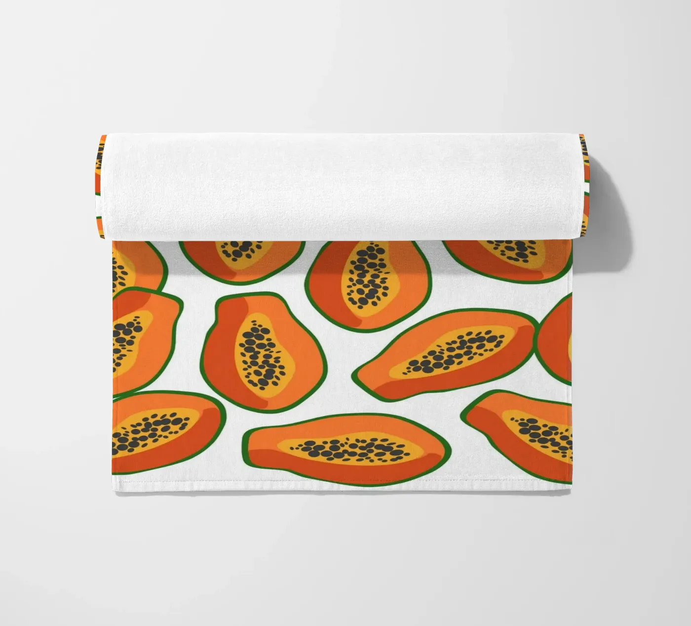 Papaya pattern telo mare da Happypatterns