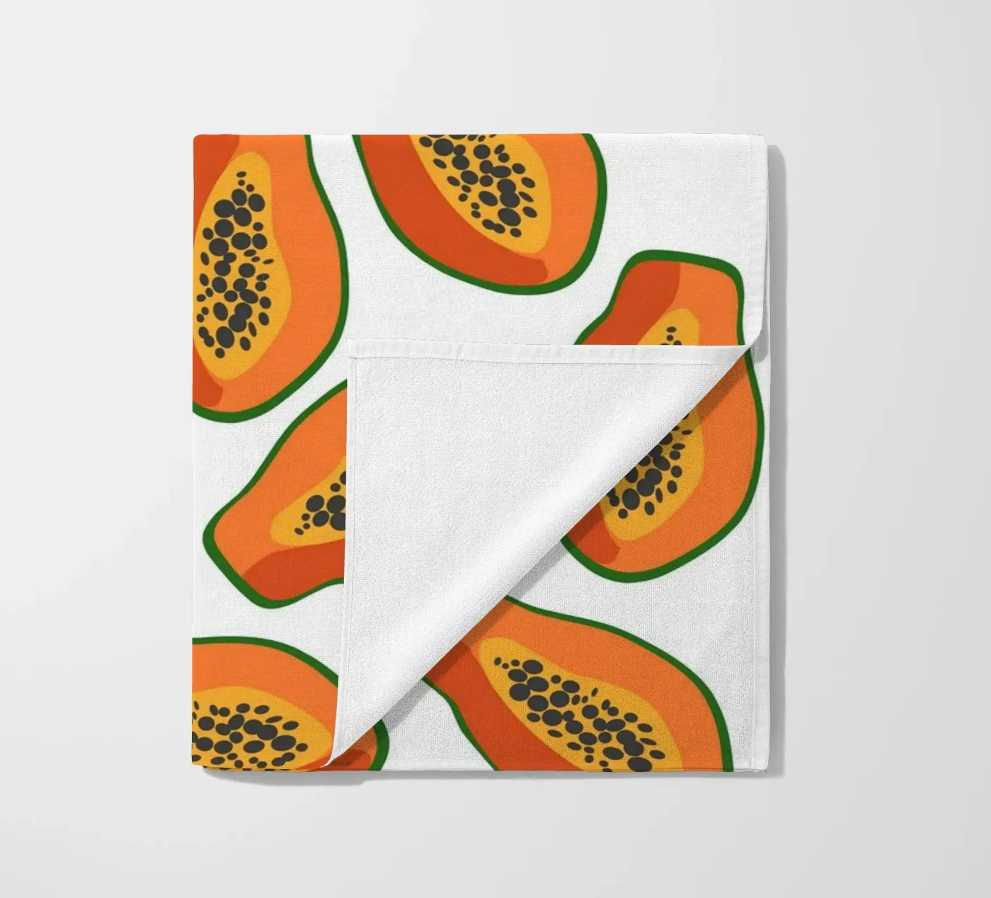 Papaya pattern telo mare da Happypatterns