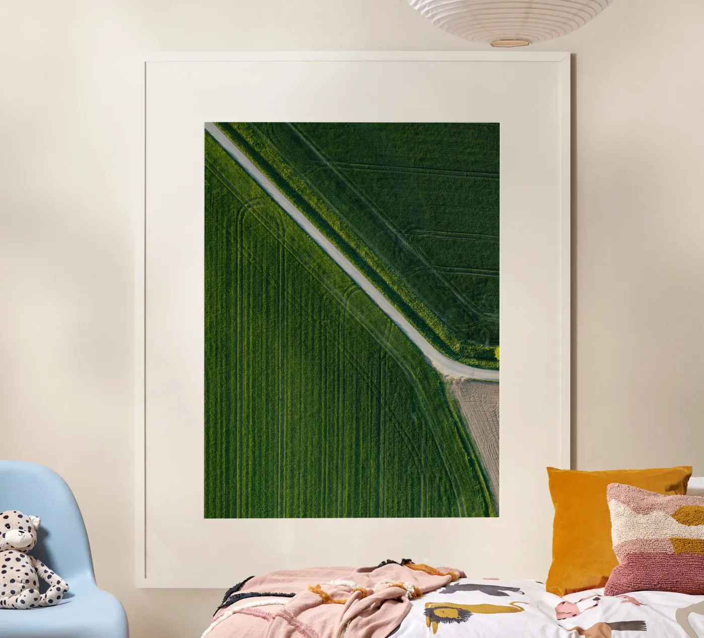 field shape the leaf poster da Fost