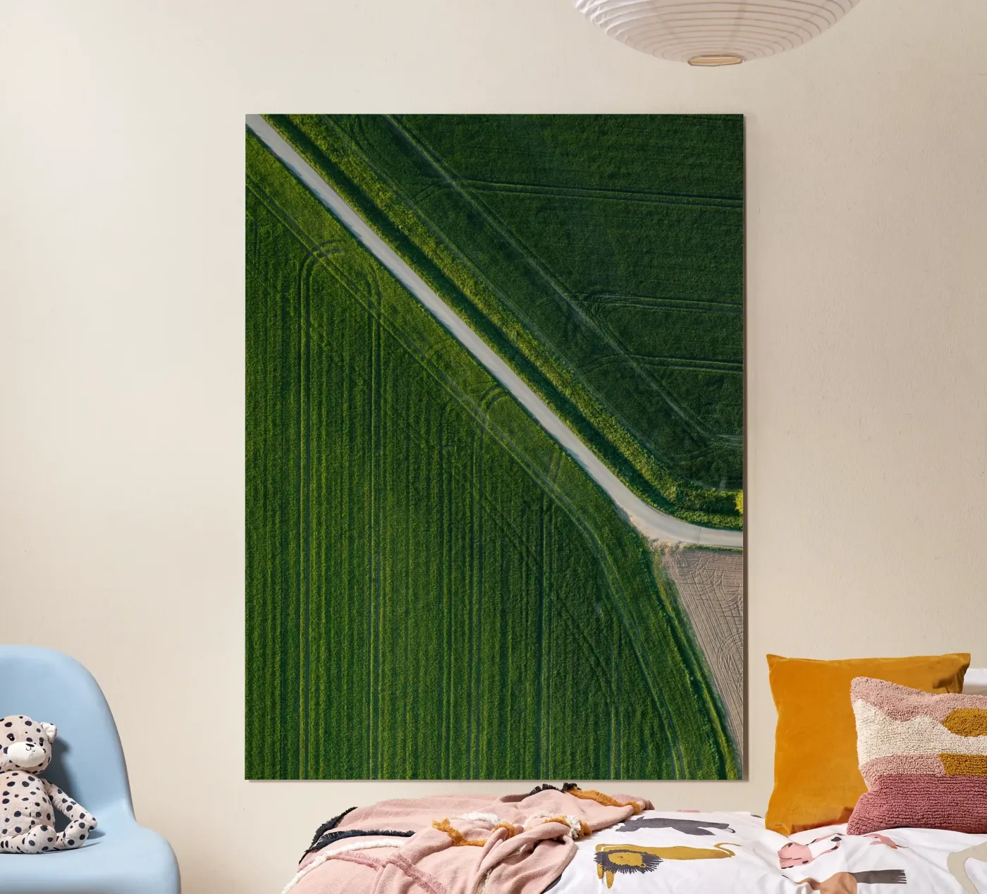 field shape the leaf poster da Fost
