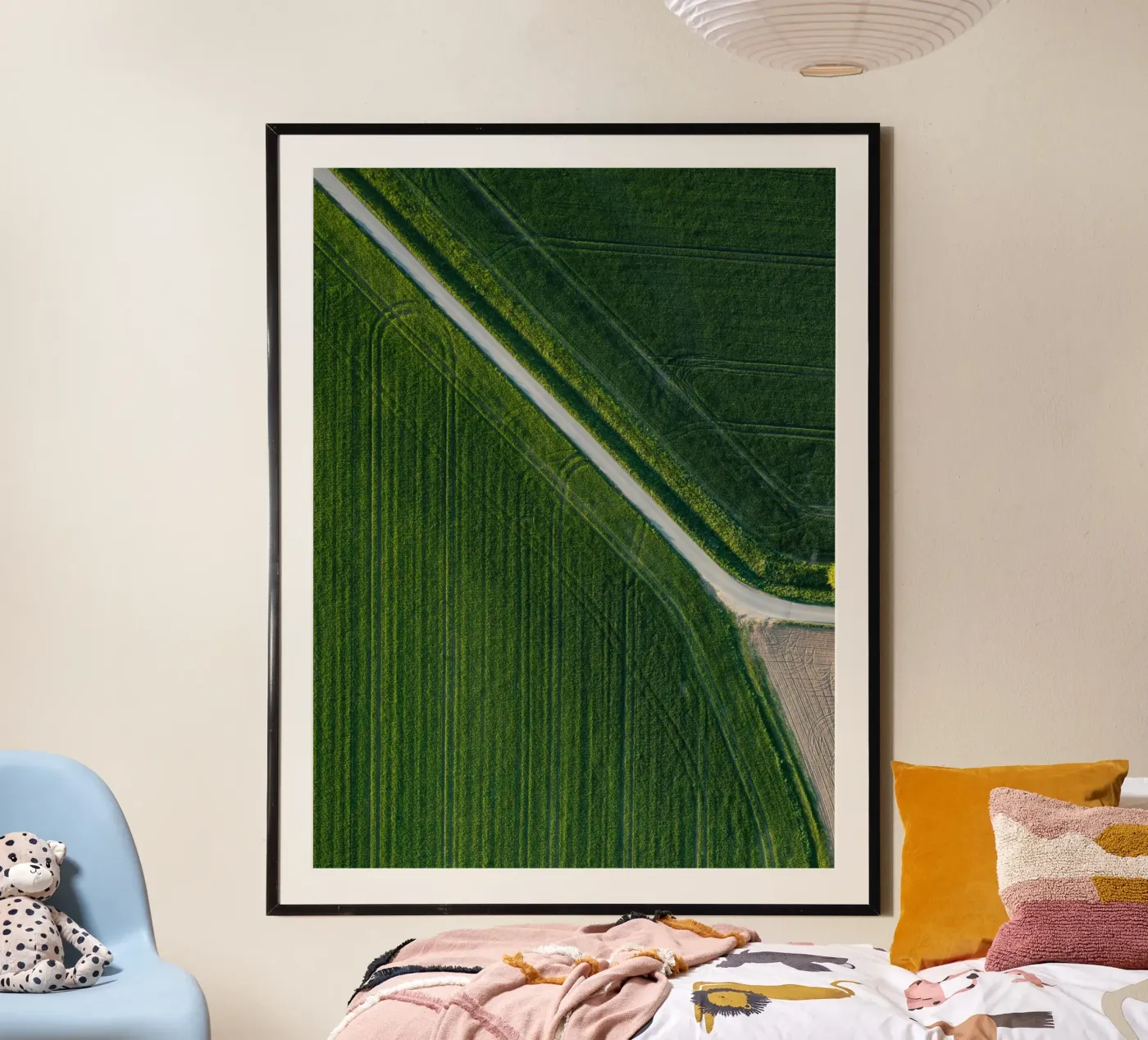 field shape the leaf poster da Fost