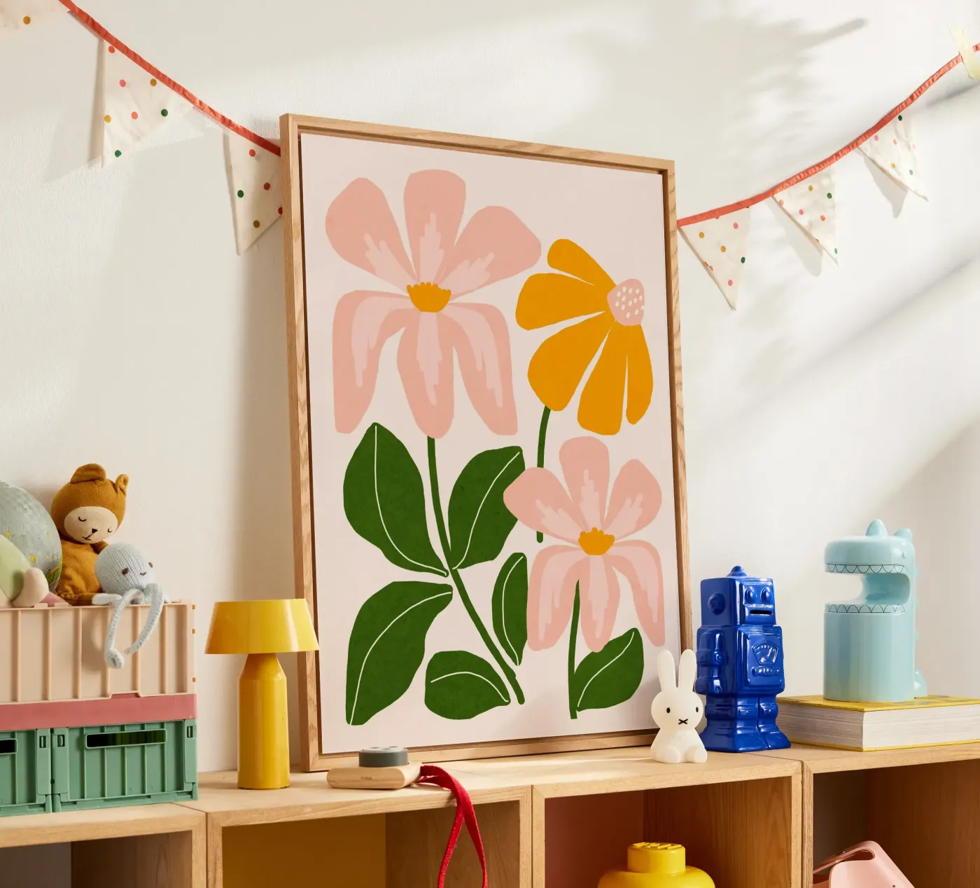 Spring Blooms acryl van Gale Switzer