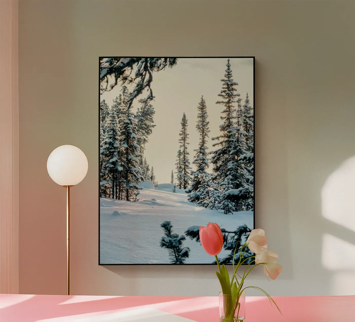 snow forest plexiglass da Fost