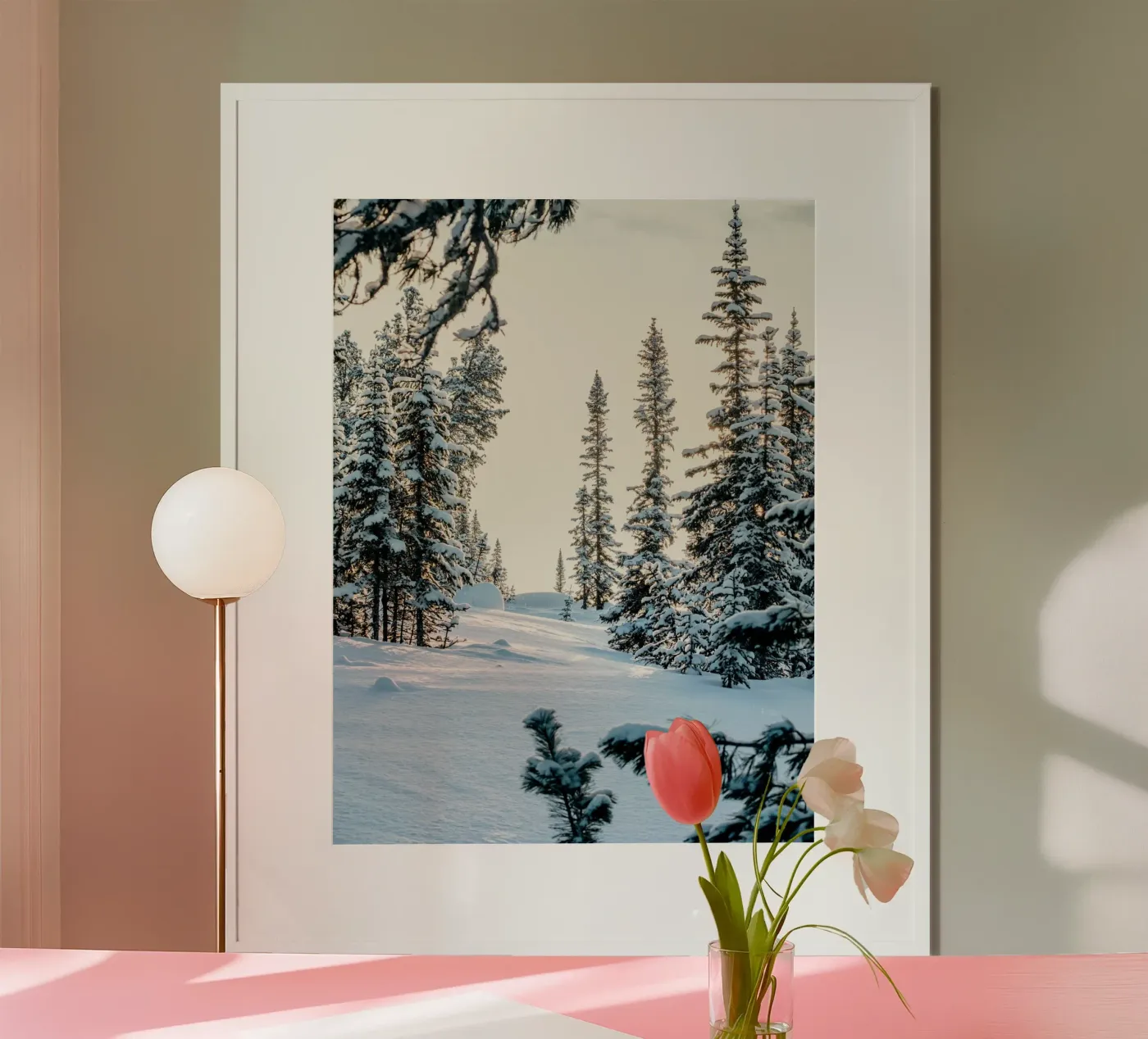 snow forest poster da Fost