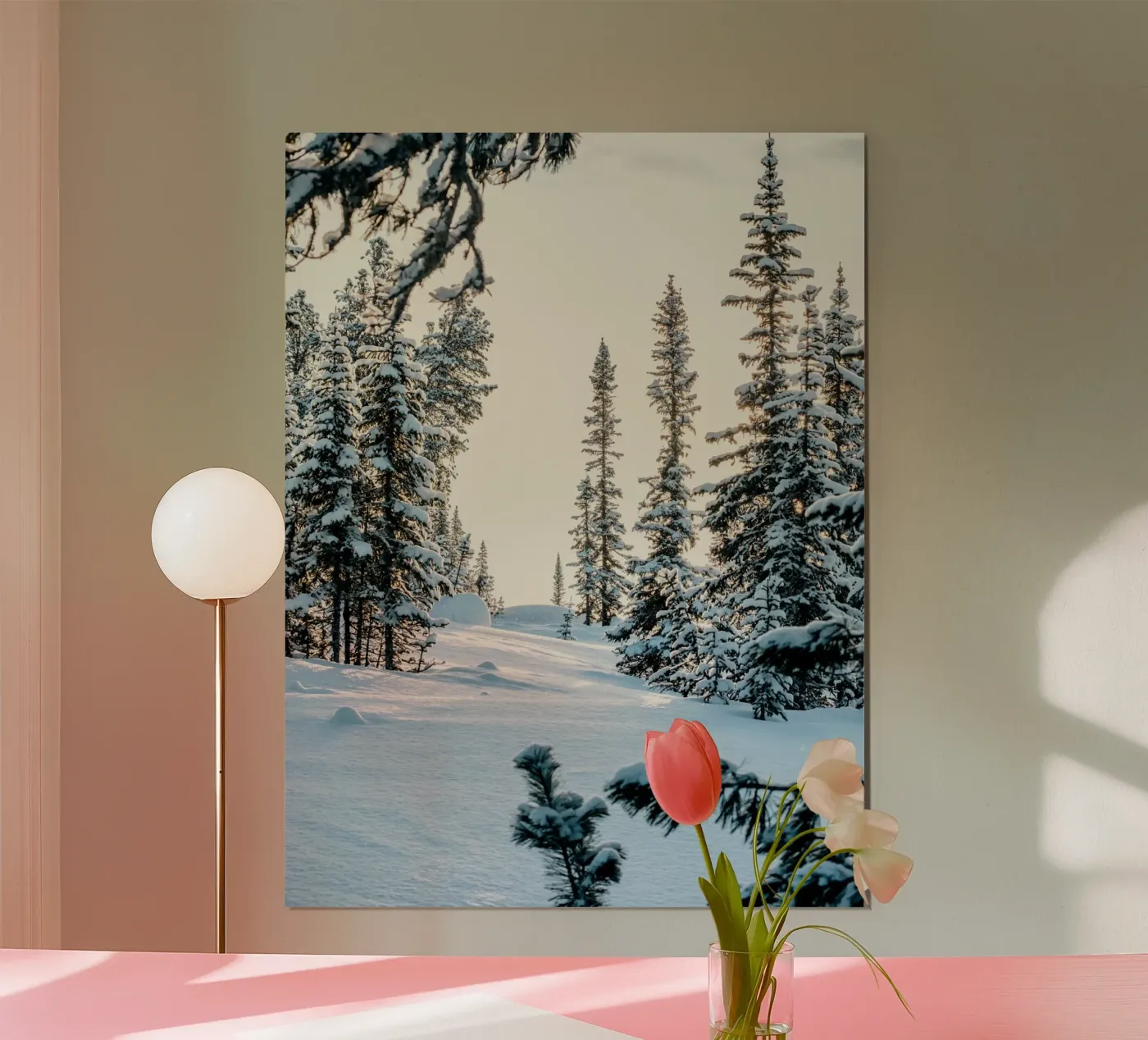 snow forest poster da Fost