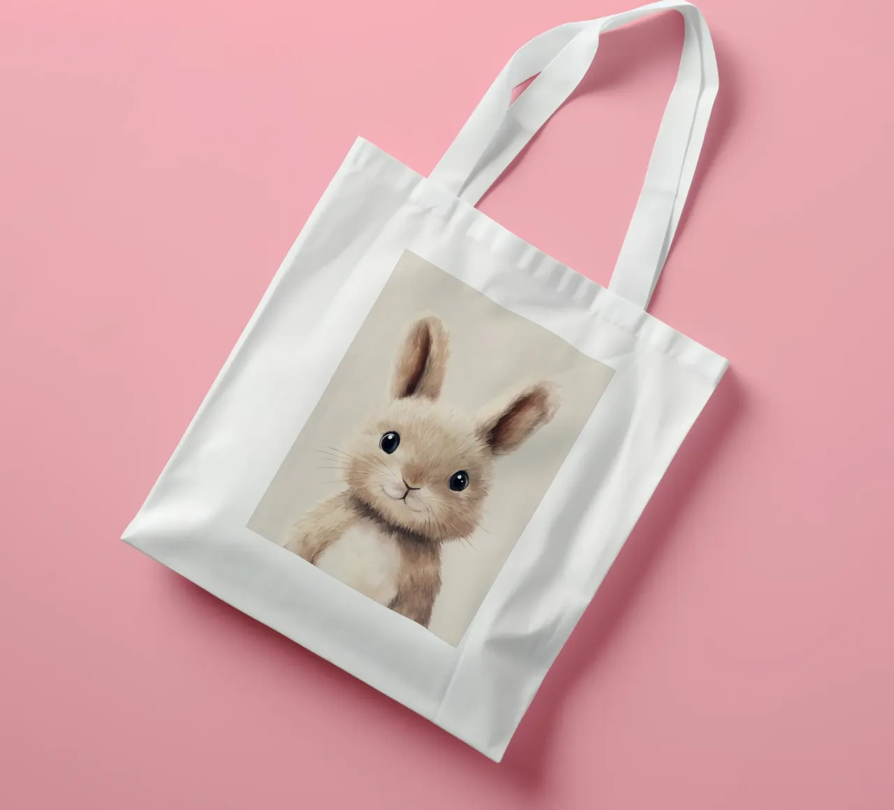 Hero #2: Rabbit tote bag by farbenhelden