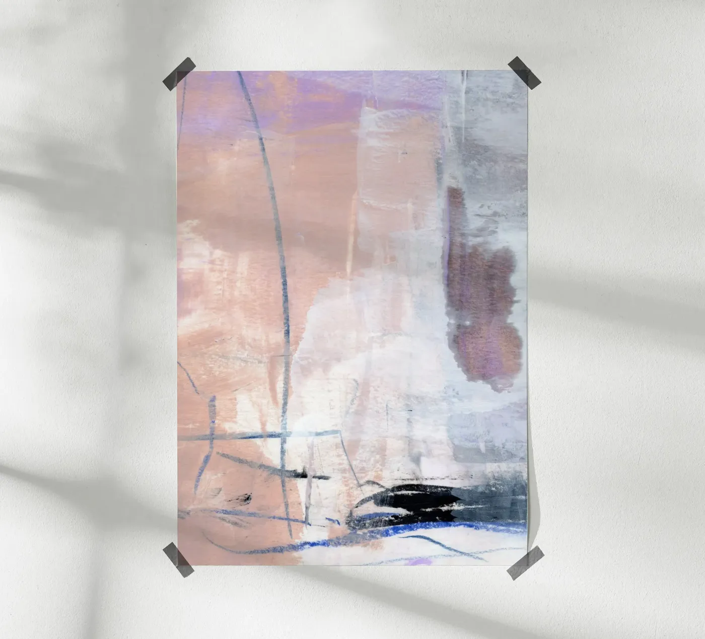 Other Side poster da Abstrakte Malerei