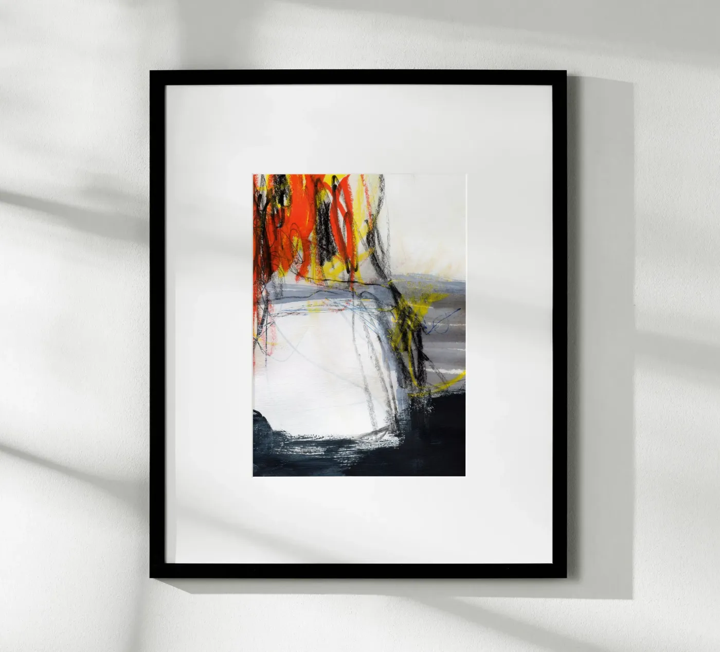 Surrounding Light Poster von Abstrakte Malerei