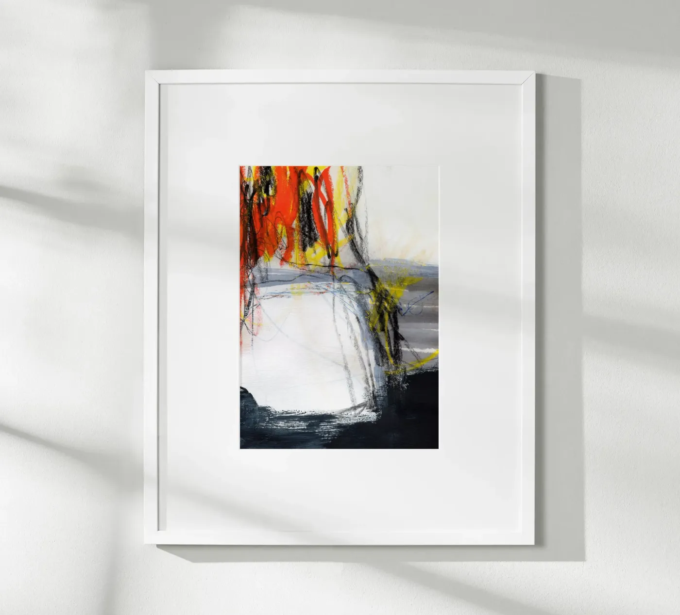 Surrounding Light Poster von Abstrakte Malerei