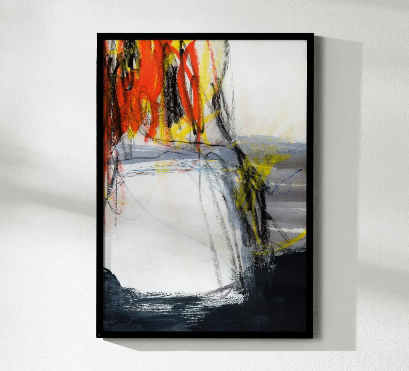 Surrounding Light Poster von Abstrakte Malerei