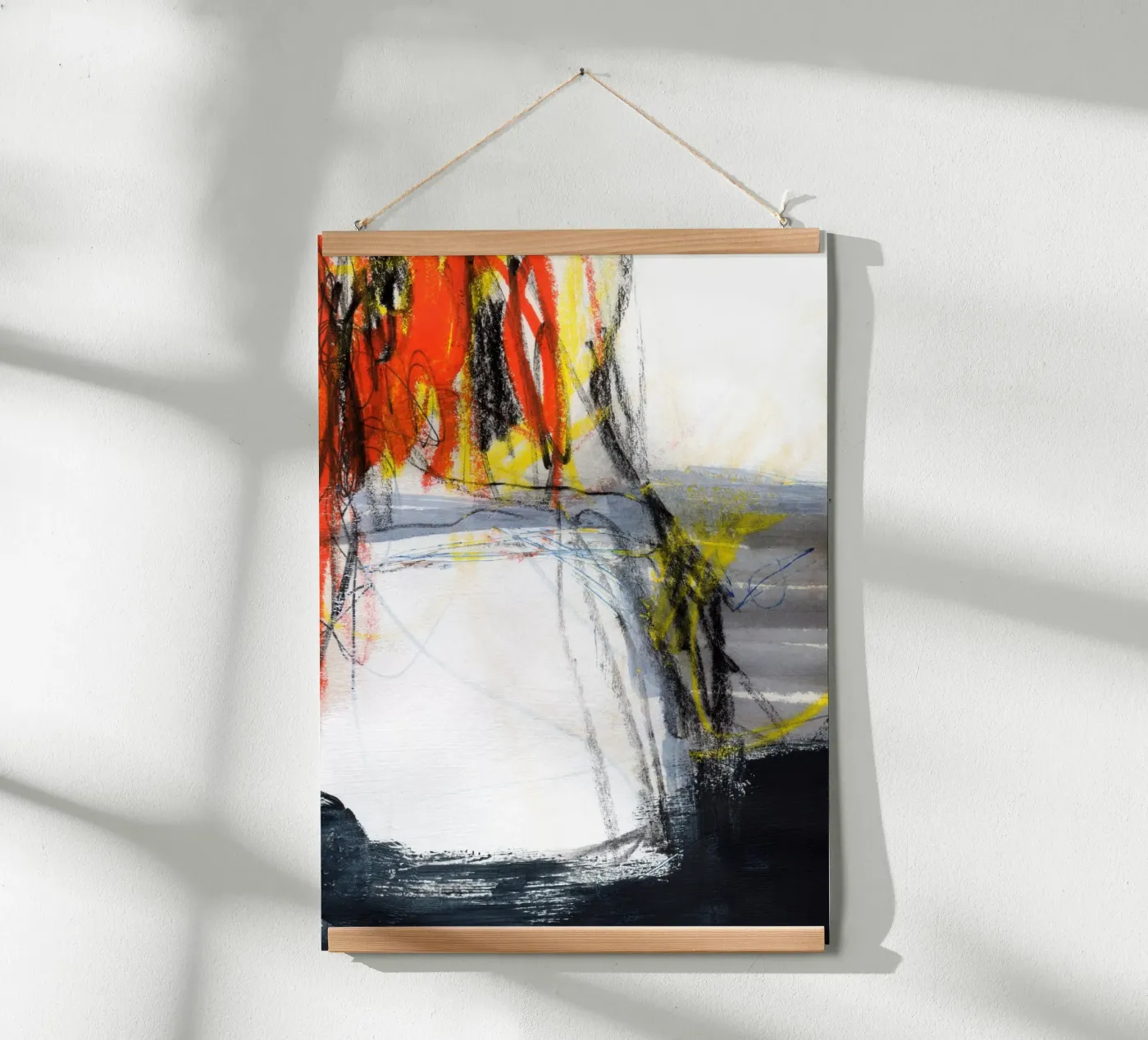 Surrounding Light Poster von Abstrakte Malerei