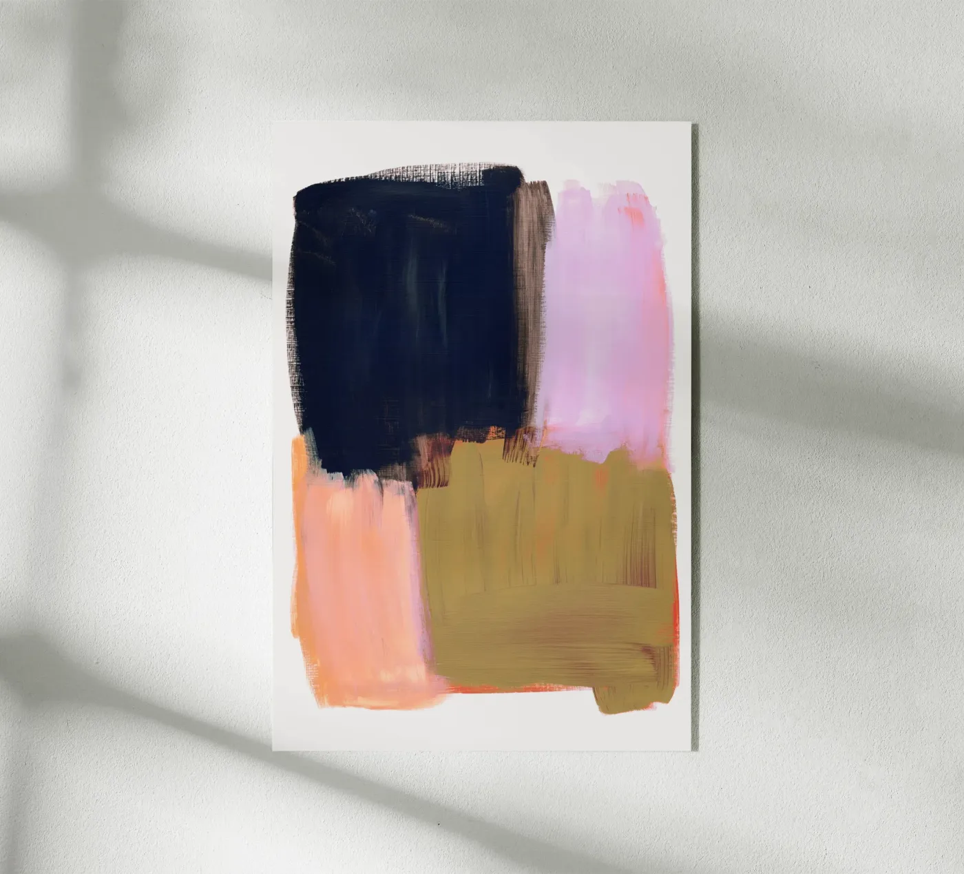 Abstract Brush Strokes 134 plexiglass da Mareike Böhmer