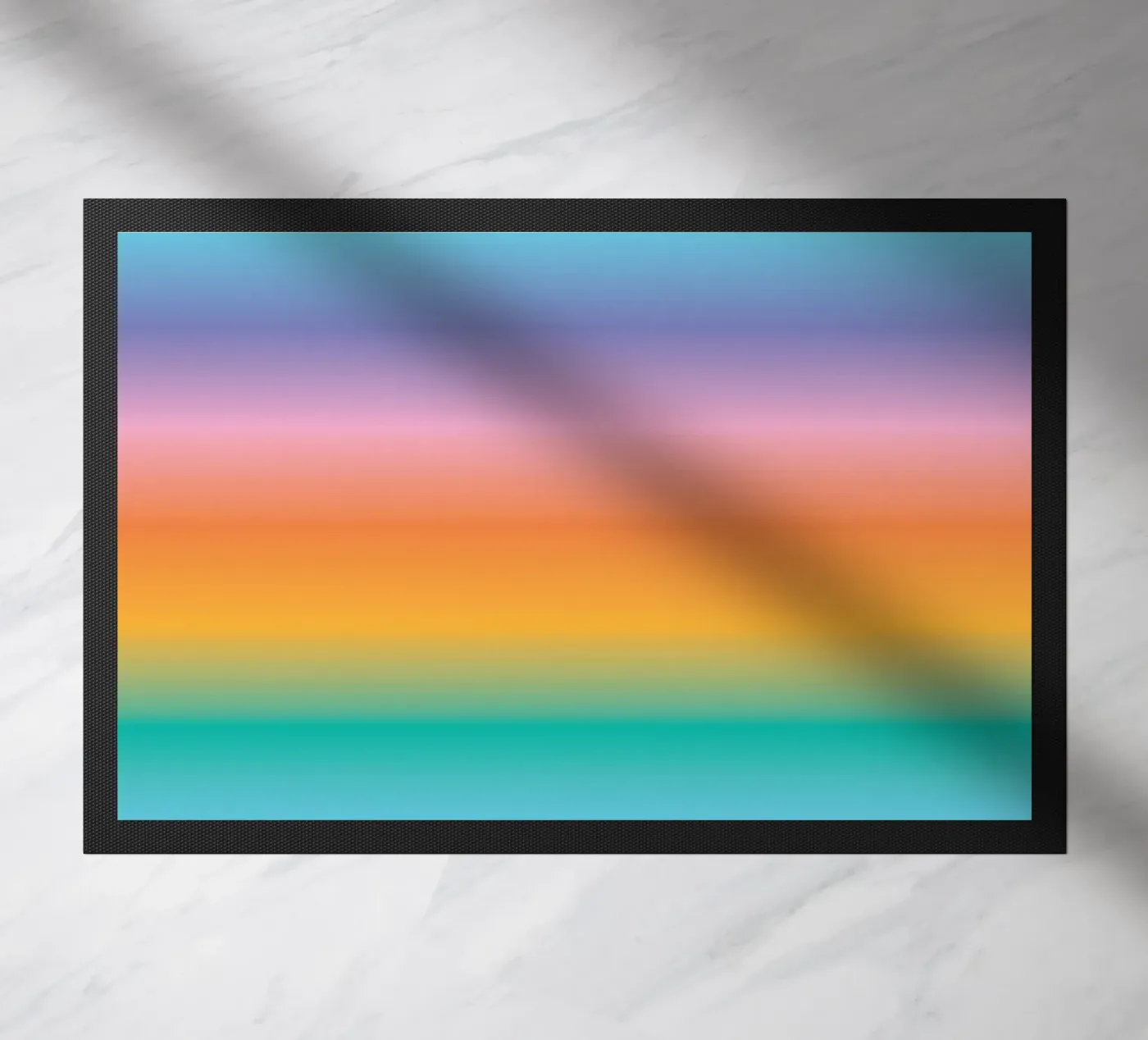 Soft Rainbow doormat by gabygerstl