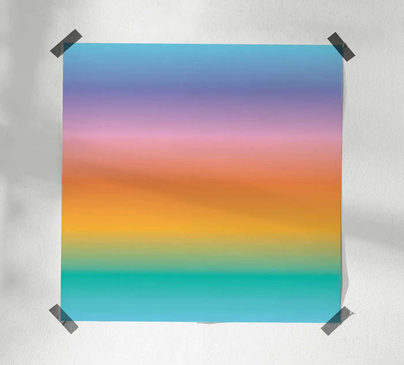 Soft Rainbow poster by gabygerstl