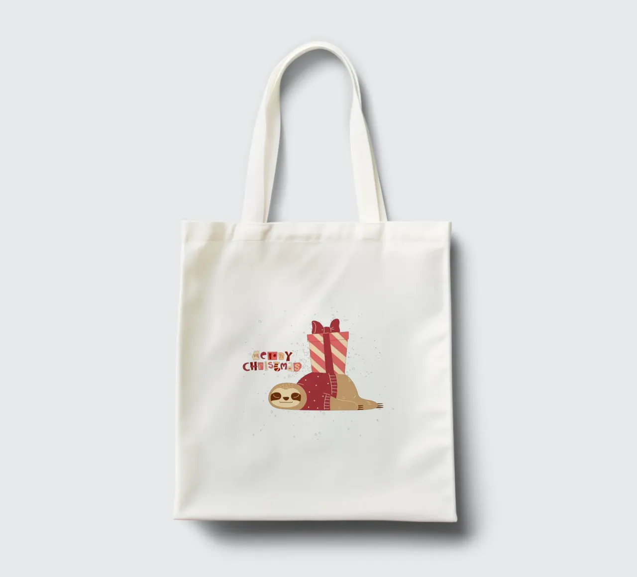 Merry Christmas tote bag by ArtDesign by KBK