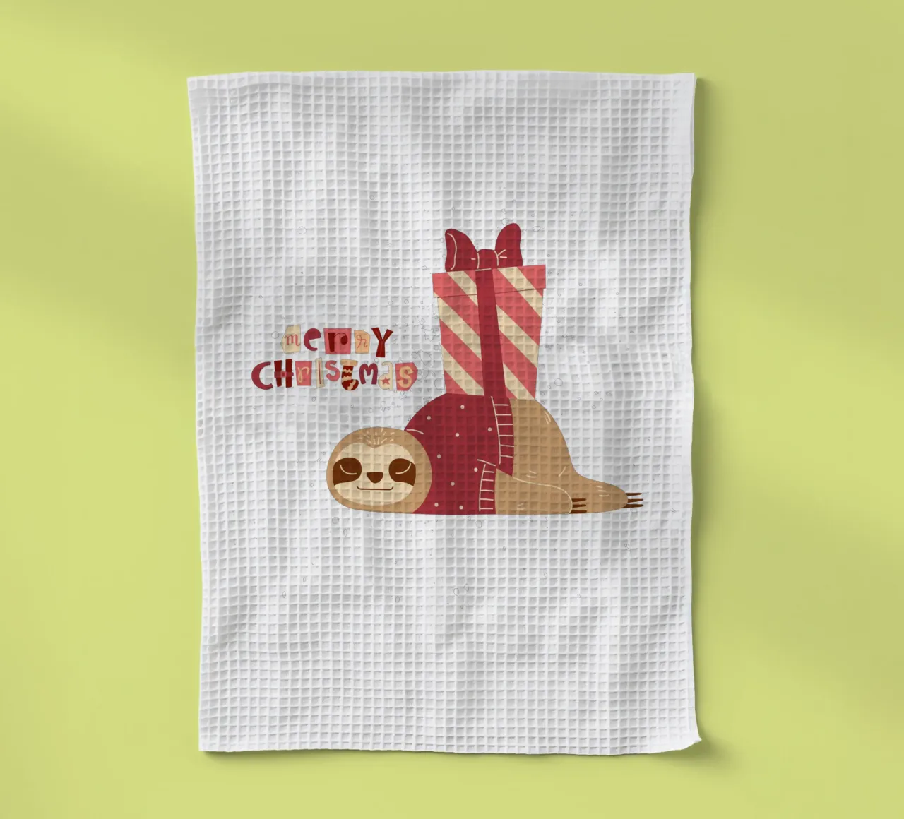 Buon Natale canovaccio da cucina da ArtDesign by KBK