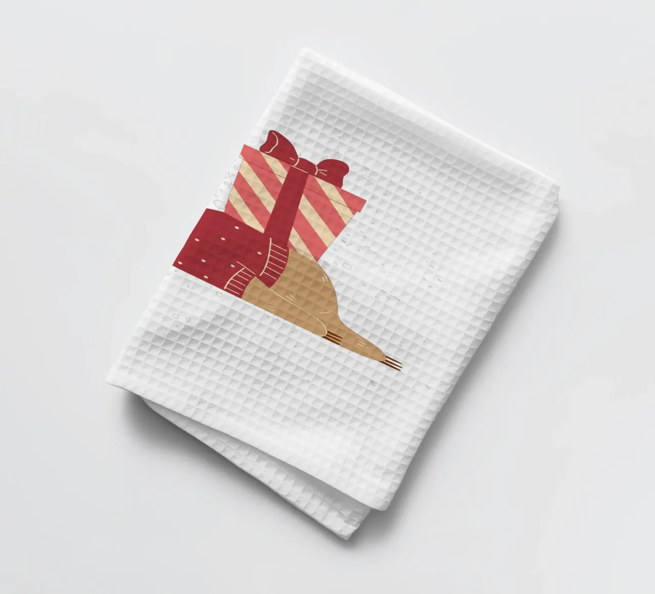 Buon Natale canovaccio da cucina da ArtDesign by KBK