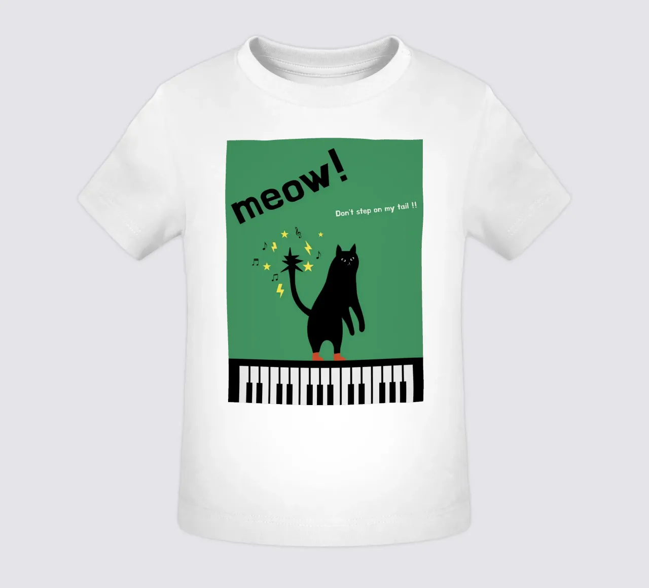 meow! - Dancing Cat maglietta neonato da natural neutral