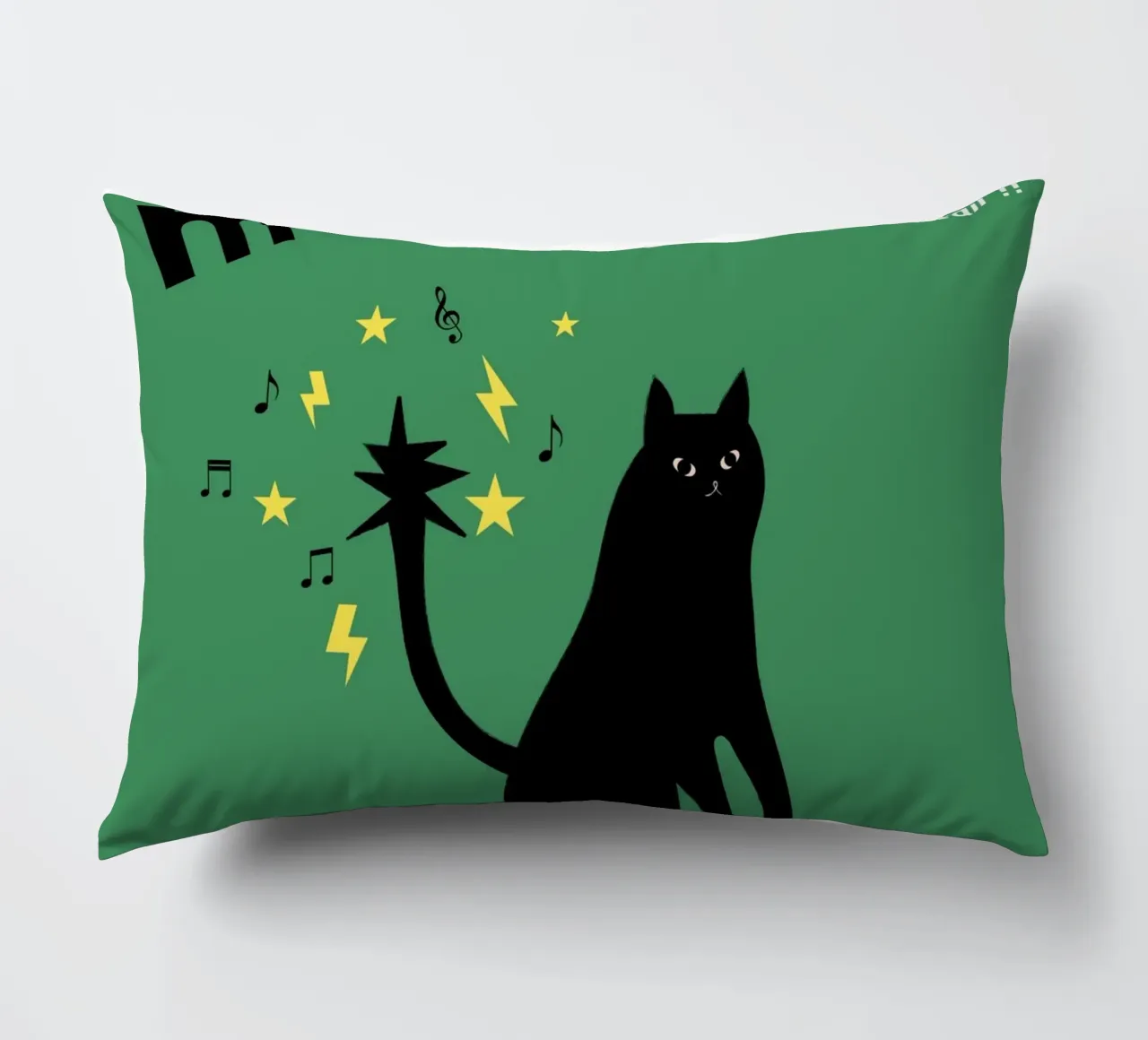 meow! - Dancing Cat cuscino da natural neutral