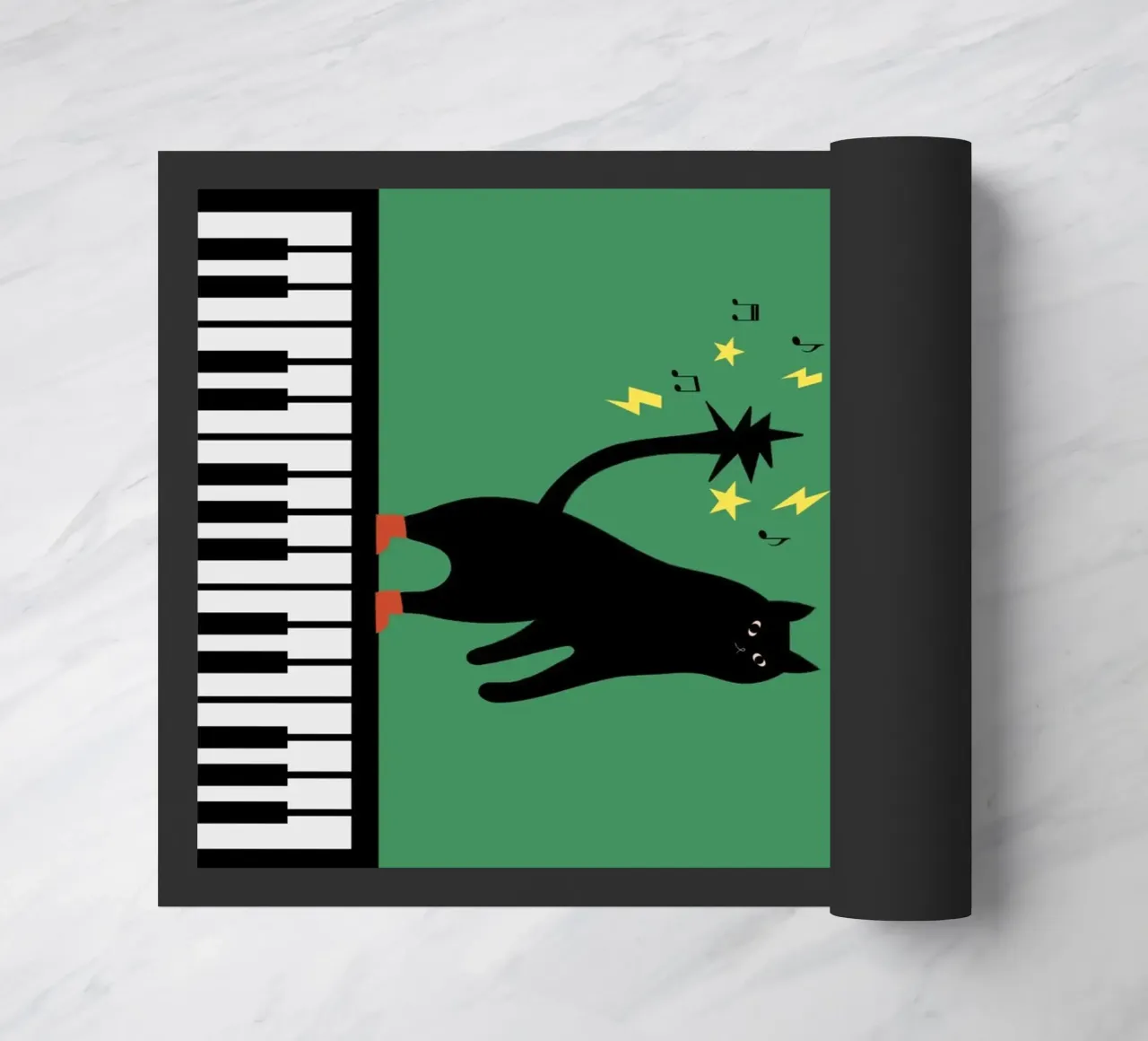 meow! - Dancing Cat zerbino da natural neutral