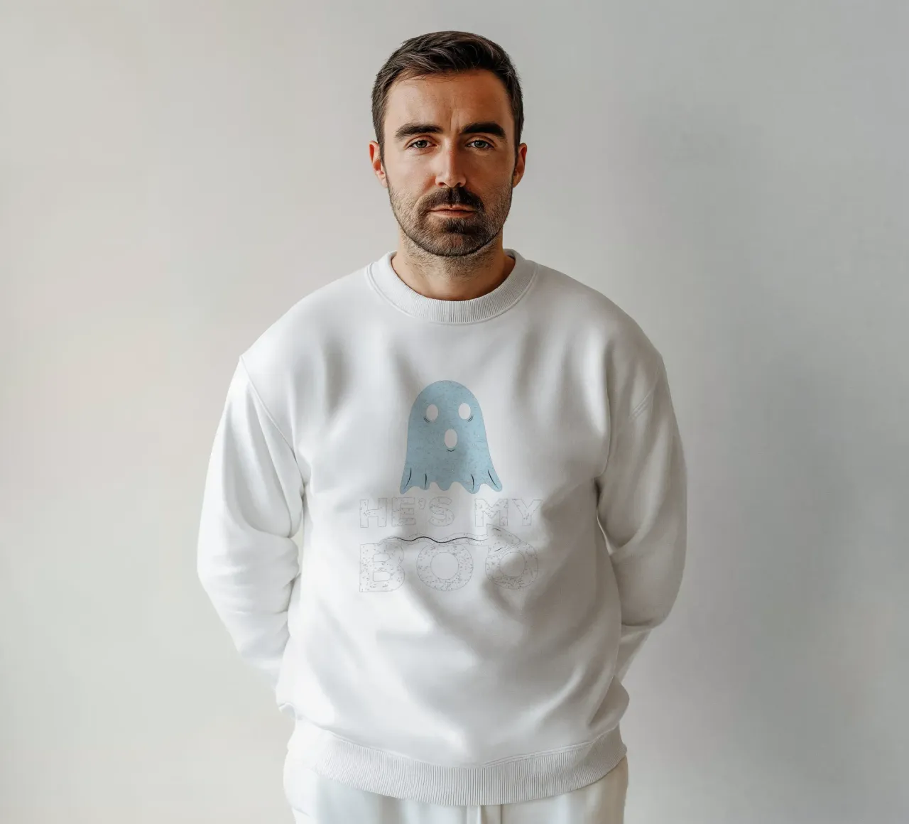 HE'S MY BOO sudadera de edsonramosart