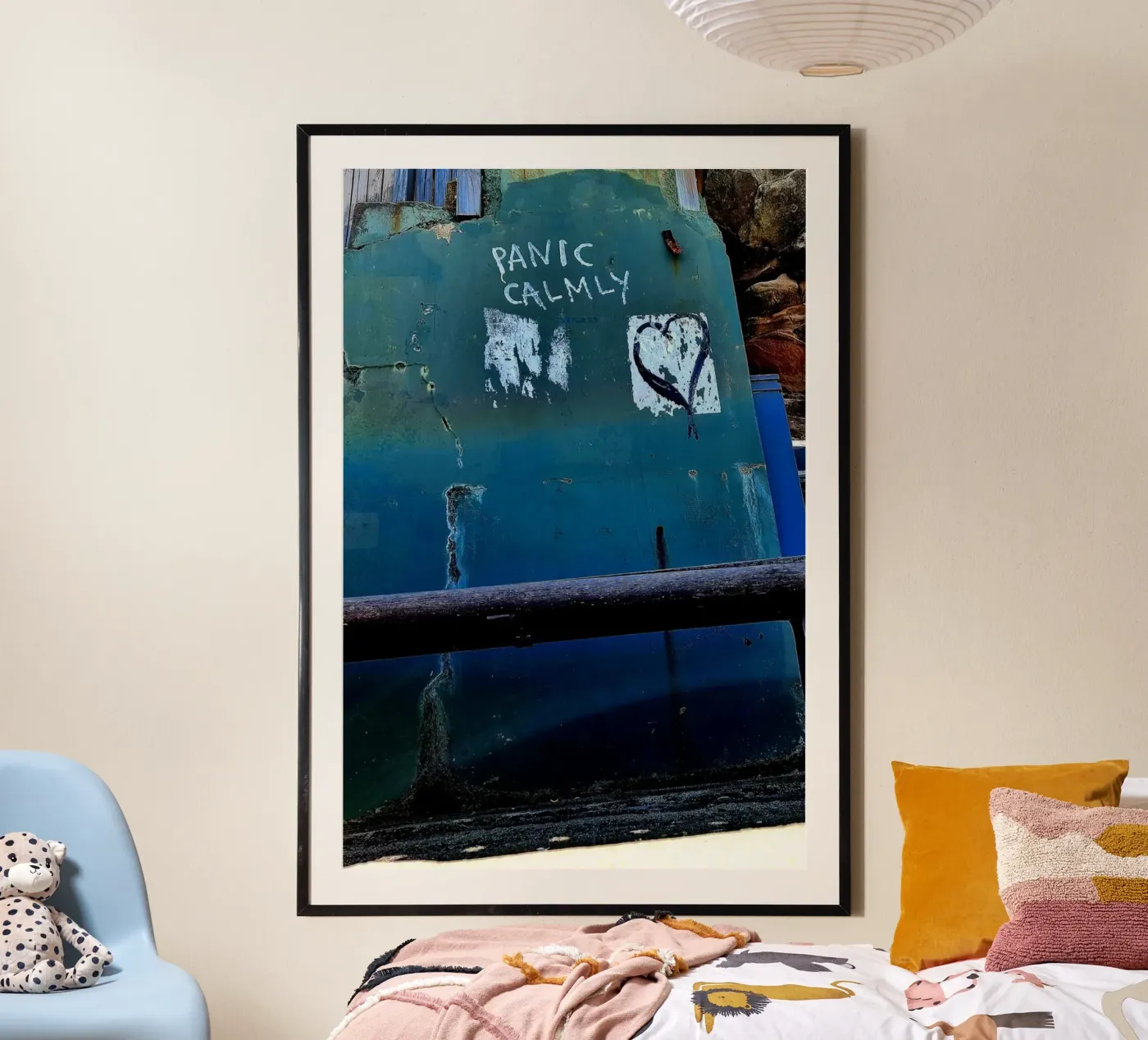 Panic Calmly poster by ICECREAM.