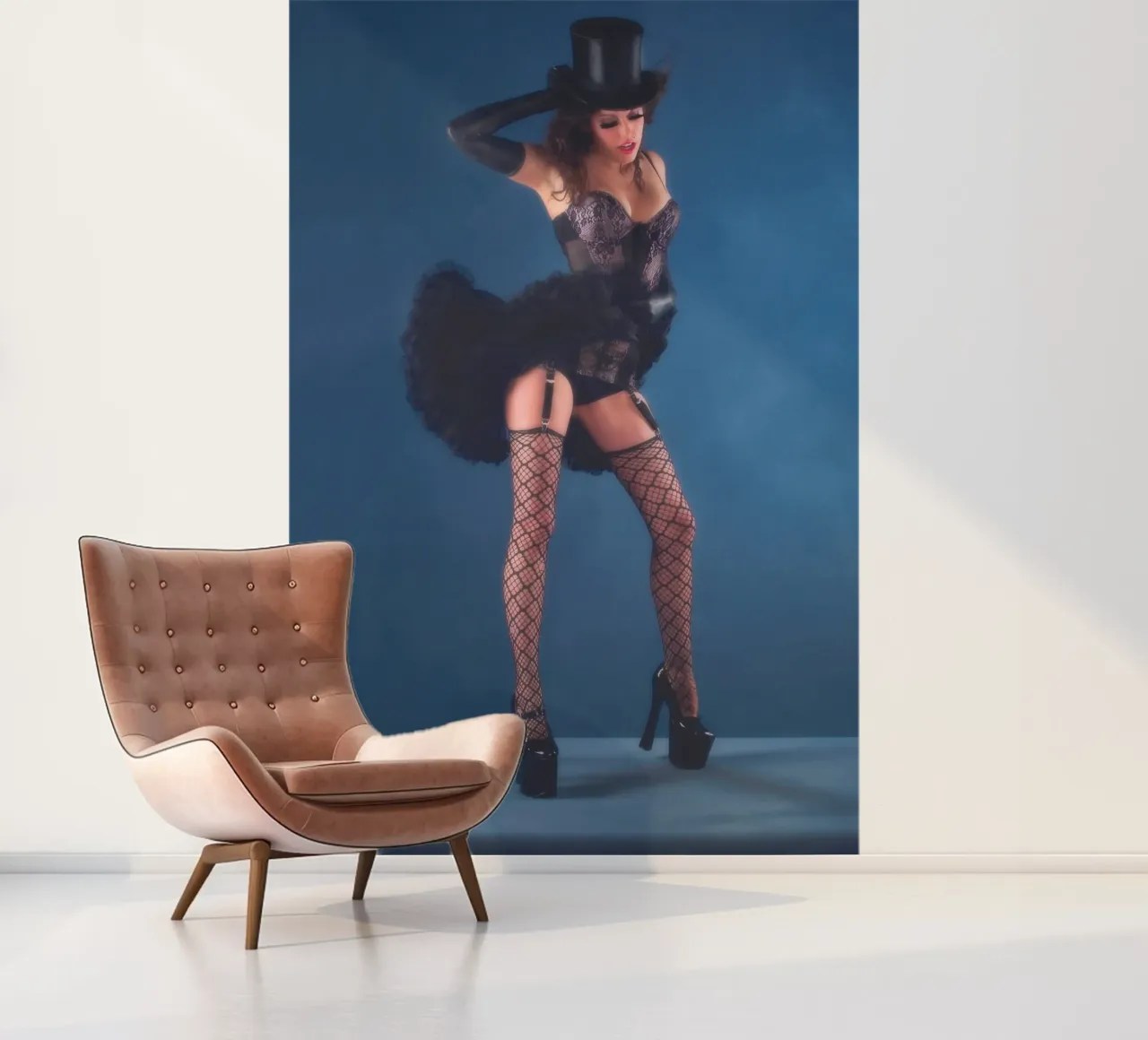 Long Legs in Lingerie photo wallpaper by Dave Hare Photography