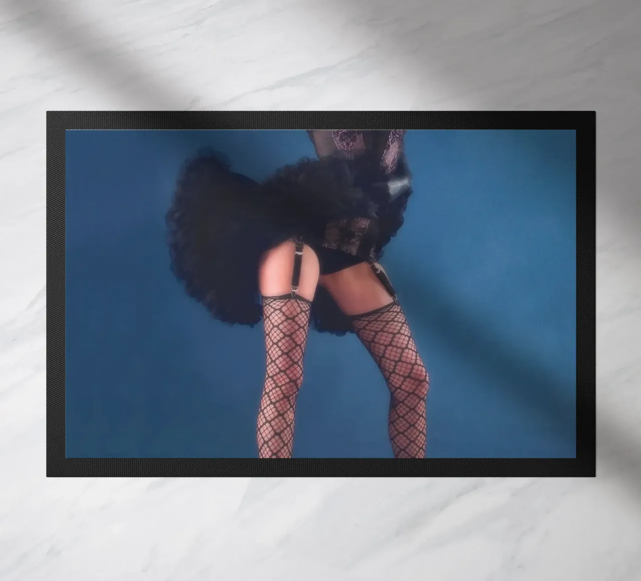 Gambe lunghe in lingerie zerbino da Dave Hare Photography